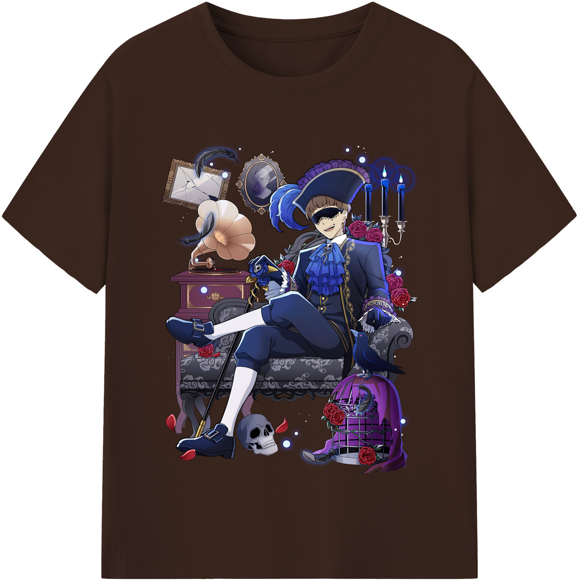 （画像用） 文豪ストレイドッグス Bungo Stray Dogs 綿100％半袖Tシャツ（フロントプリント）