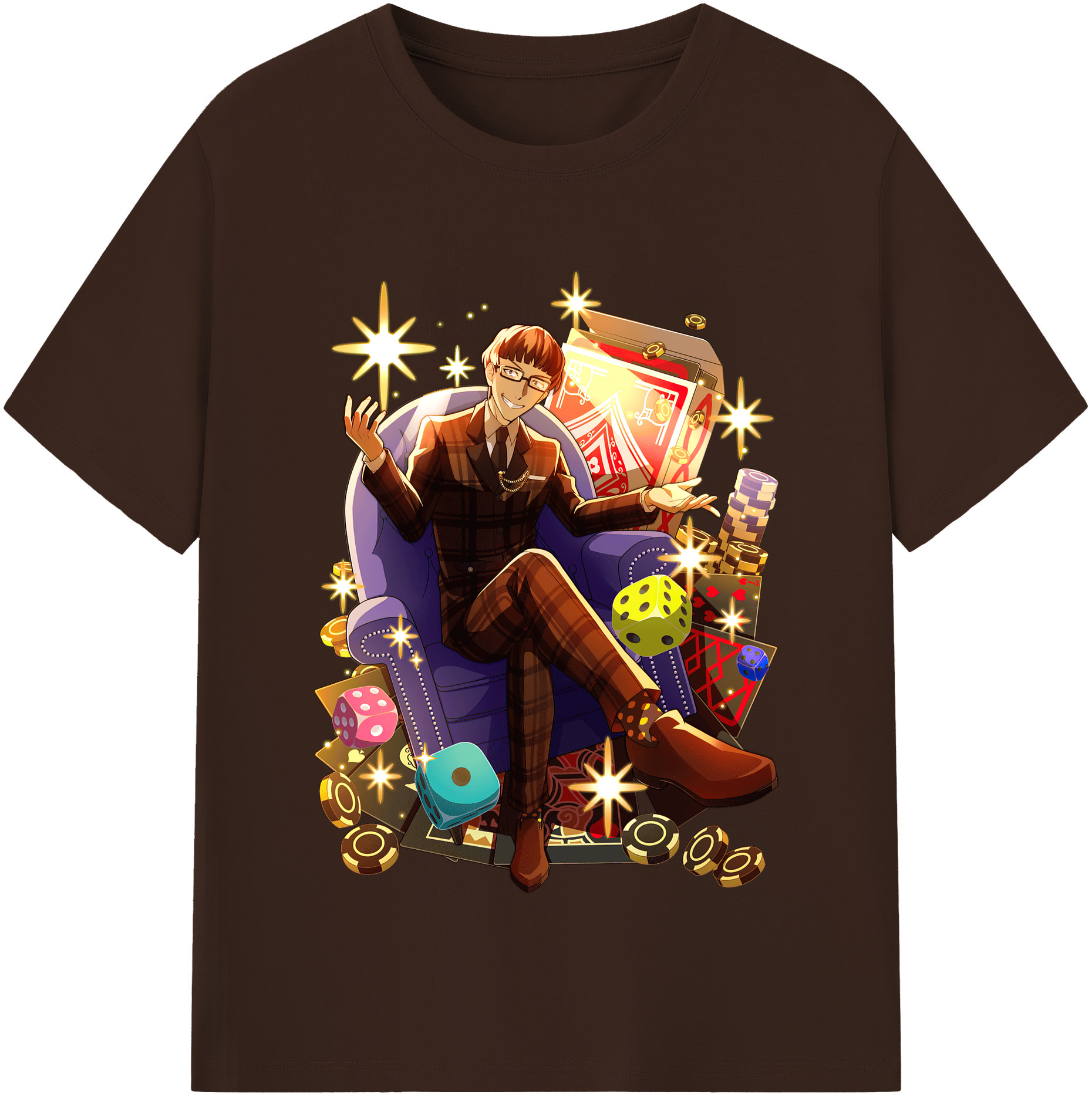 （画像用） 文豪ストレイドッグス Bungo Stray Dogs 綿100％半袖Tシャツ（フロントプリント）