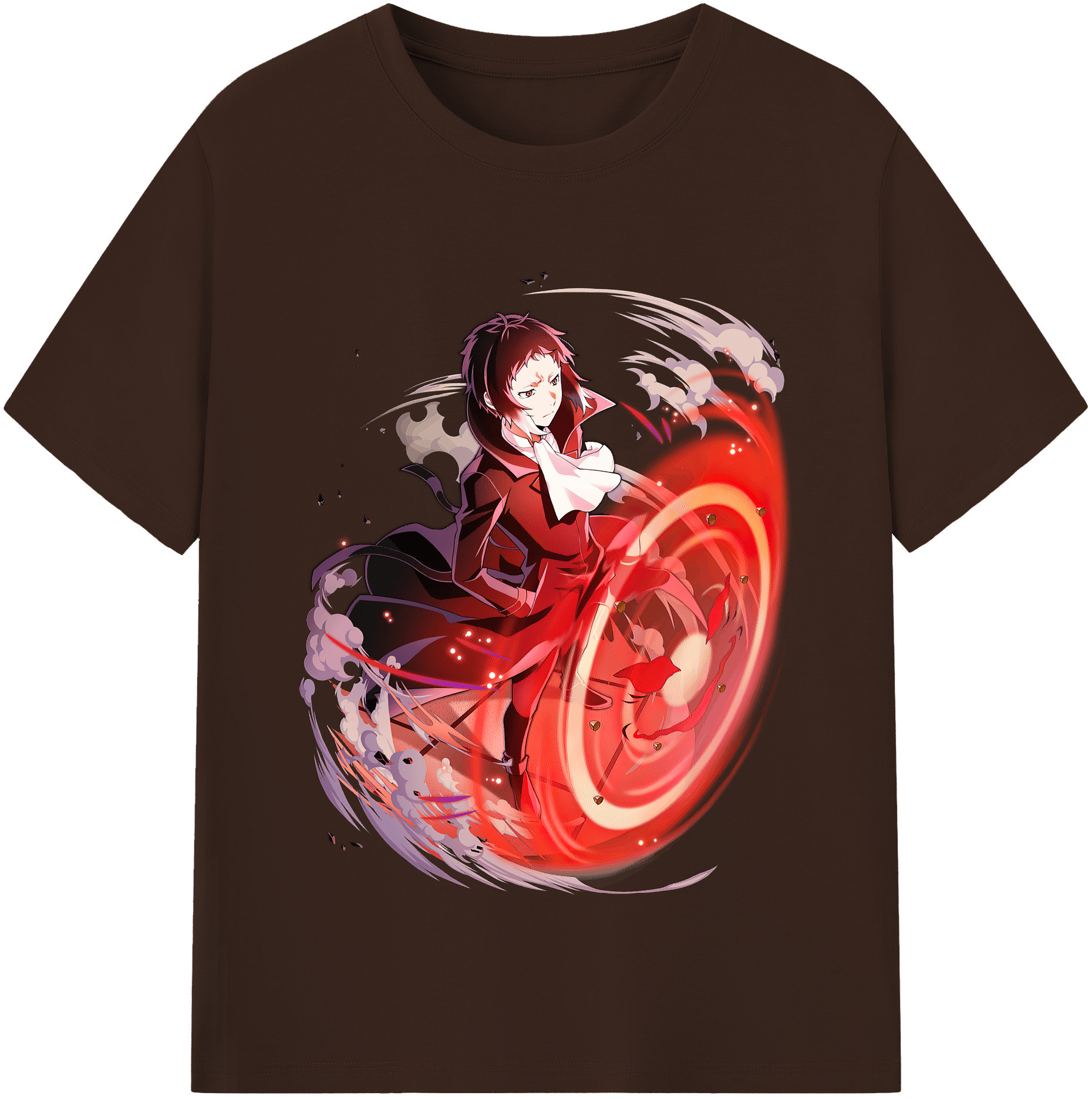 （画像用） 文豪ストレイドッグス Bungo Stray Dogs 綿100％半袖Tシャツ（フロントプリント）