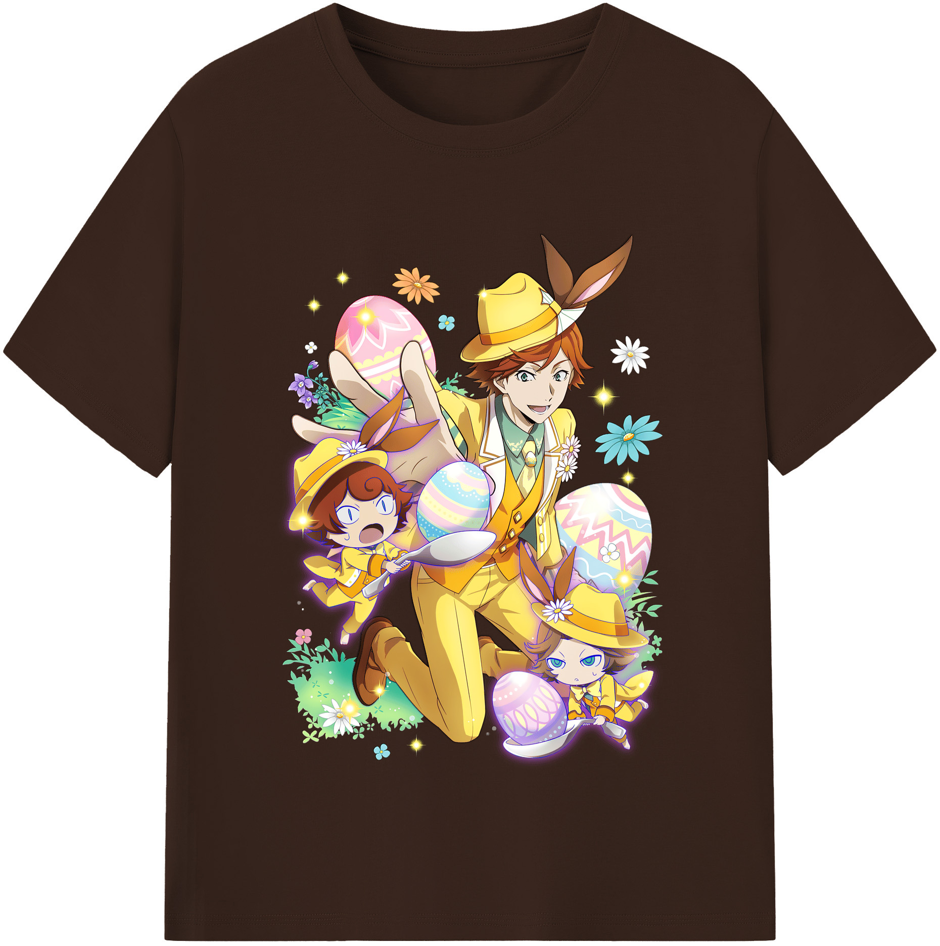 （画像用） 文豪ストレイドッグス Bungo Stray Dogs 綿100％半袖Tシャツ（フロントプリント）