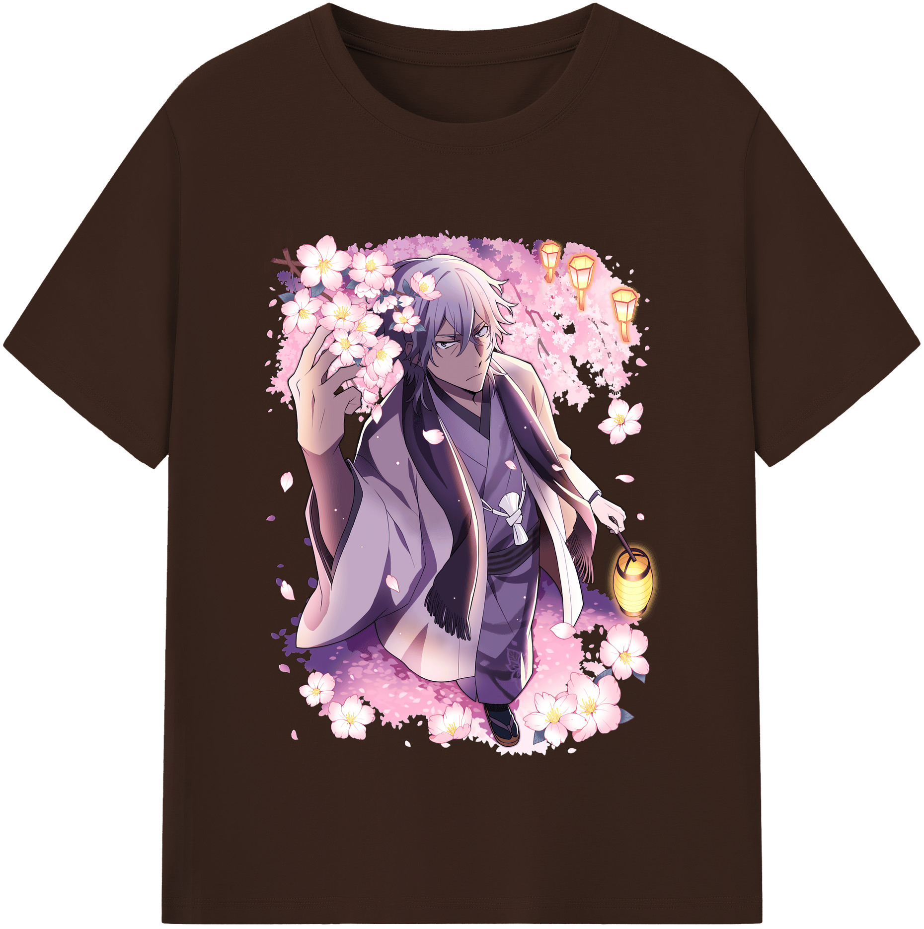 （画像用） 文豪ストレイドッグス Bungo Stray Dogs 綿100％半袖Tシャツ（フロントプリント）