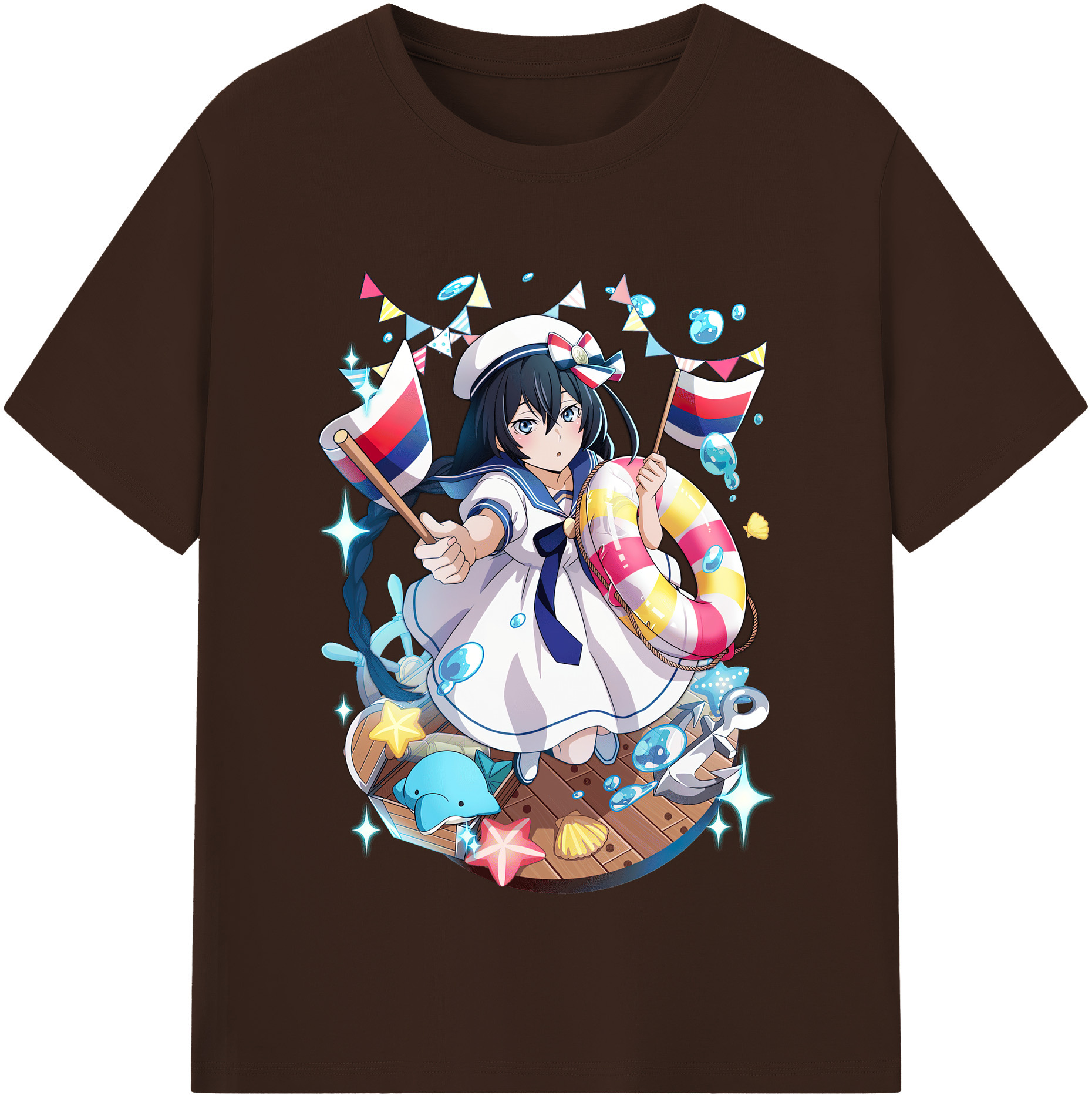 （画像用） 文豪ストレイドッグス Bungo Stray Dogs 綿100％半袖Tシャツ（フロントプリント）