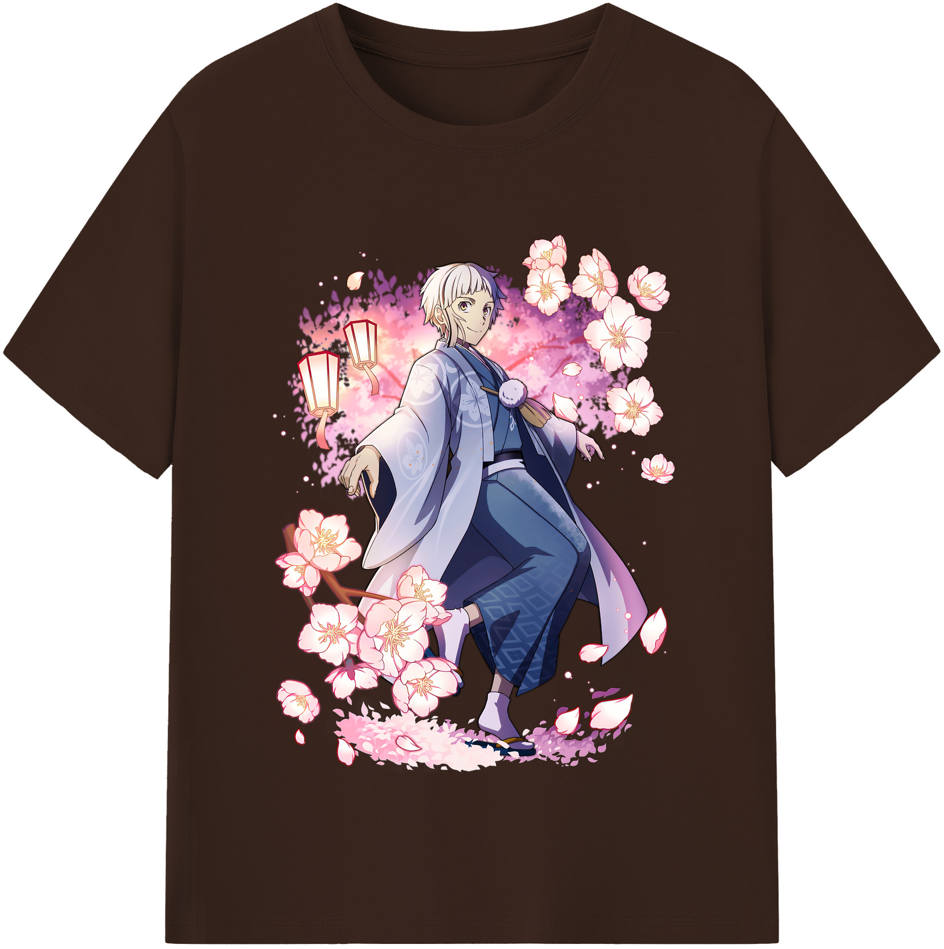 （画像用） 文豪ストレイドッグス Bungo Stray Dogs 綿100％半袖Tシャツ（フロントプリント）