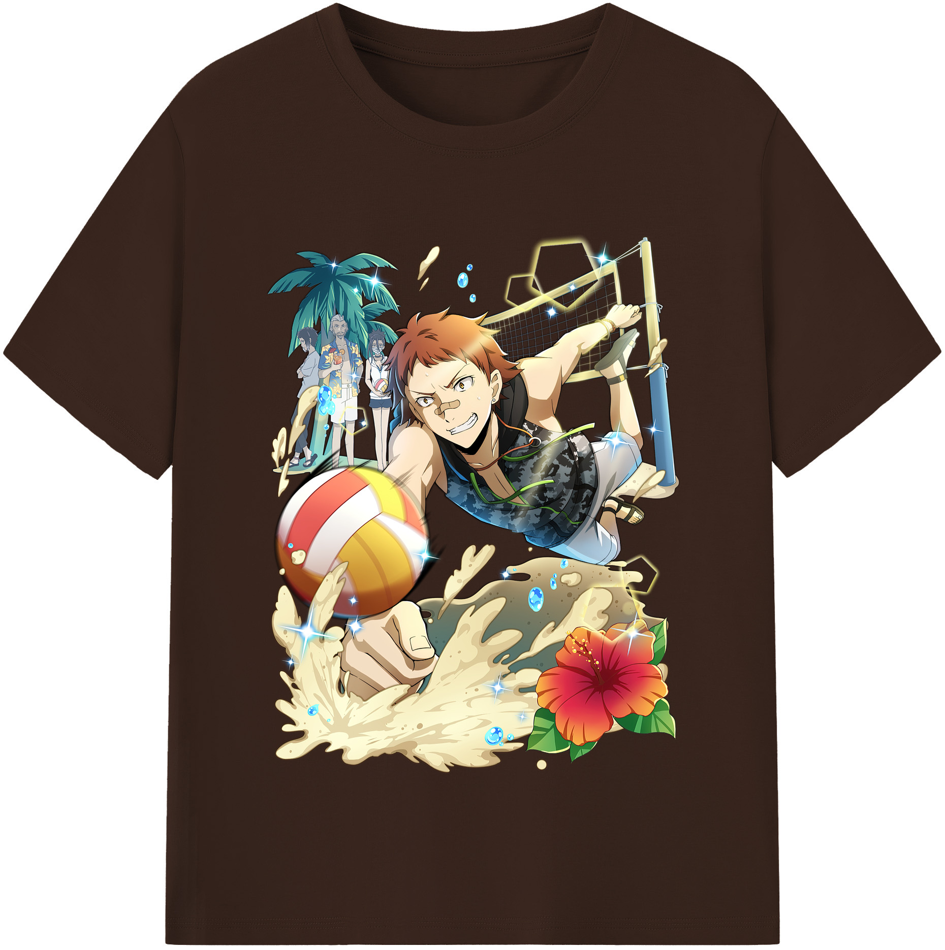 （画像用） 文豪ストレイドッグス Bungo Stray Dogs 綿100％半袖Tシャツ（フロントプリント）
