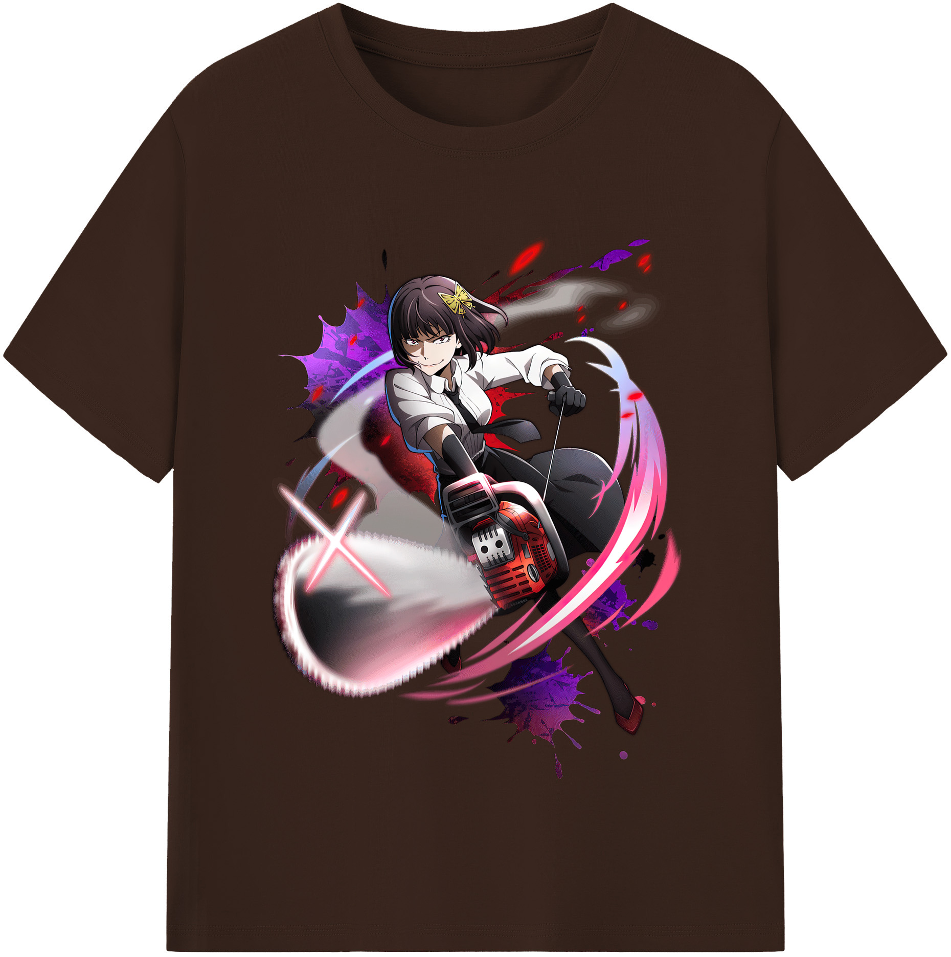 （画像用） 文豪ストレイドッグス Bungo Stray Dogs 綿100％半袖Tシャツ（フロントプリント）