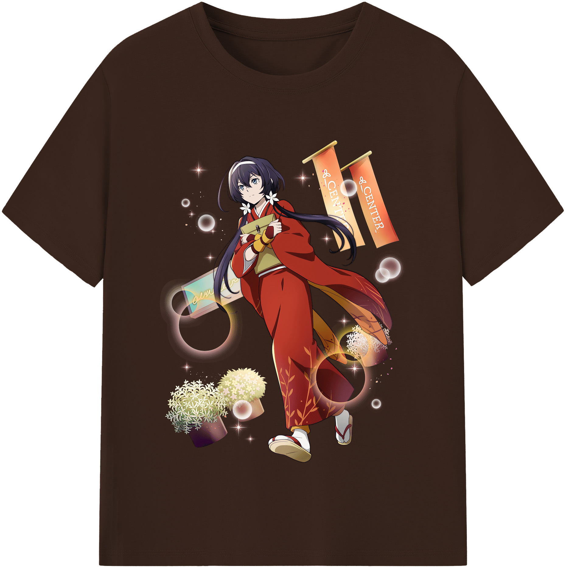 （画像用） 文豪ストレイドッグス Bungo Stray Dogs 綿100％半袖Tシャツ（フロントプリント）