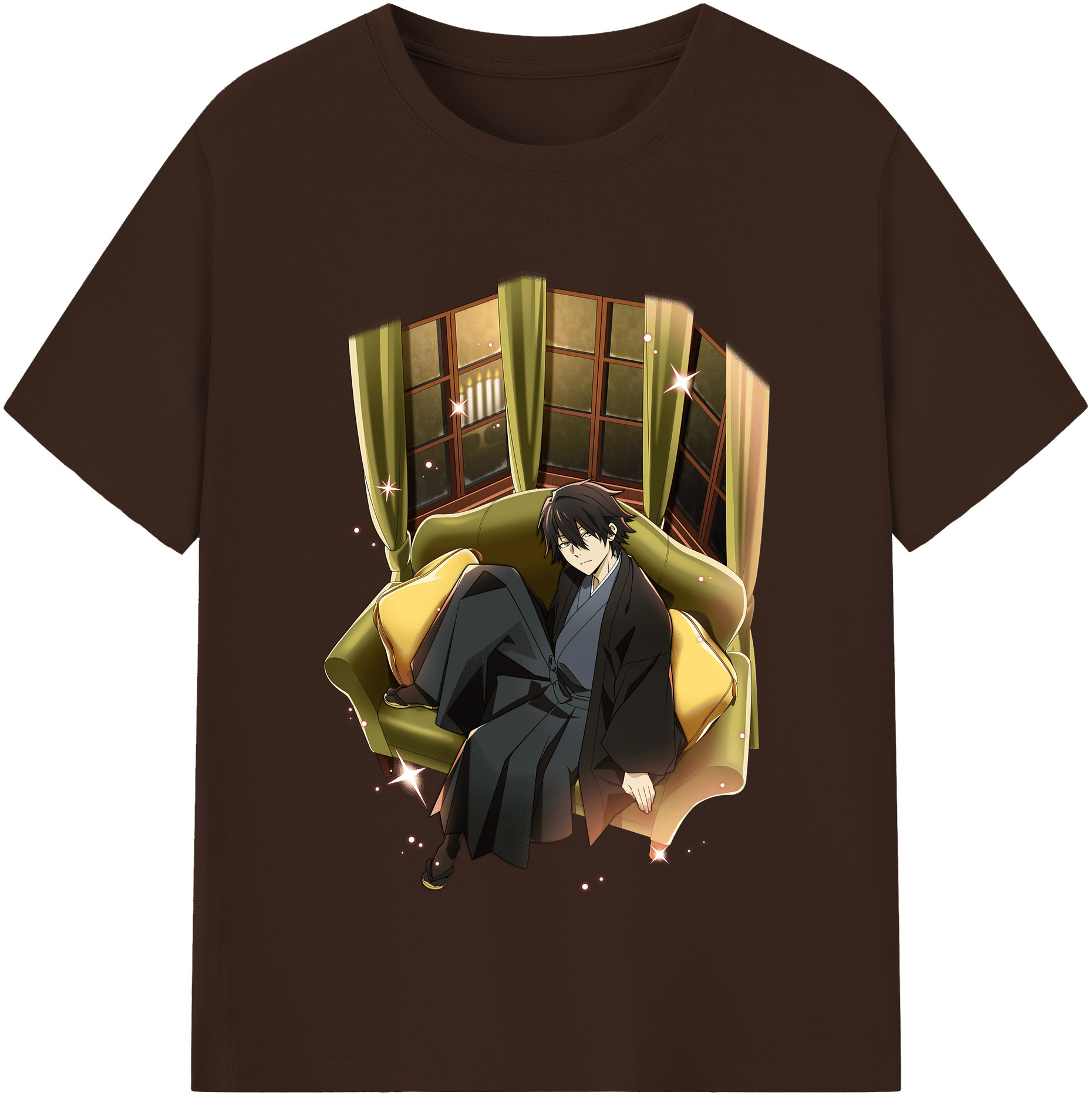 （画像用） 文豪ストレイドッグス Bungo Stray Dogs 綿100％半袖Tシャツ（フロントプリント）