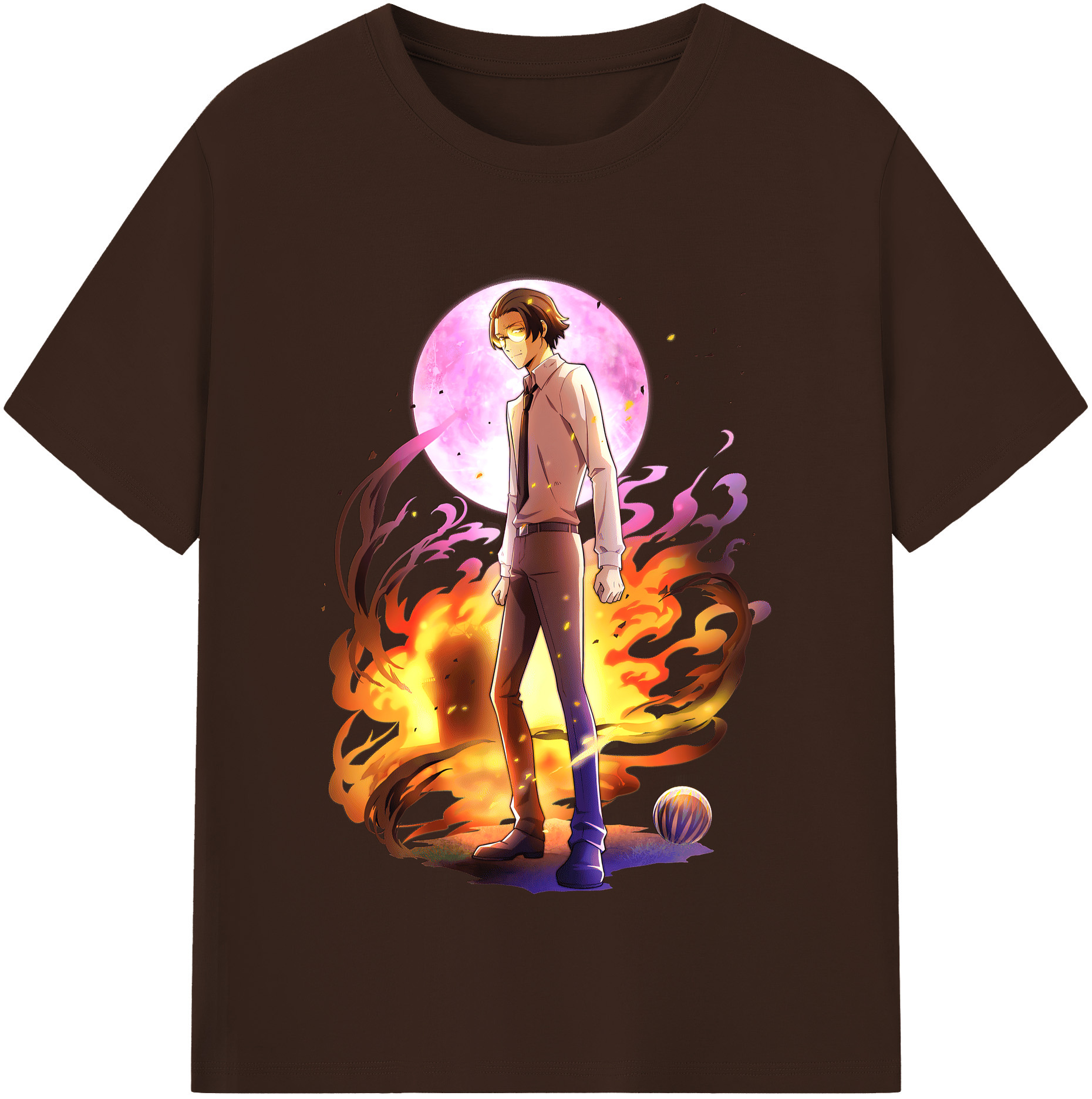 （画像用） 文豪ストレイドッグス Bungo Stray Dogs 綿100％半袖Tシャツ（フロントプリント）