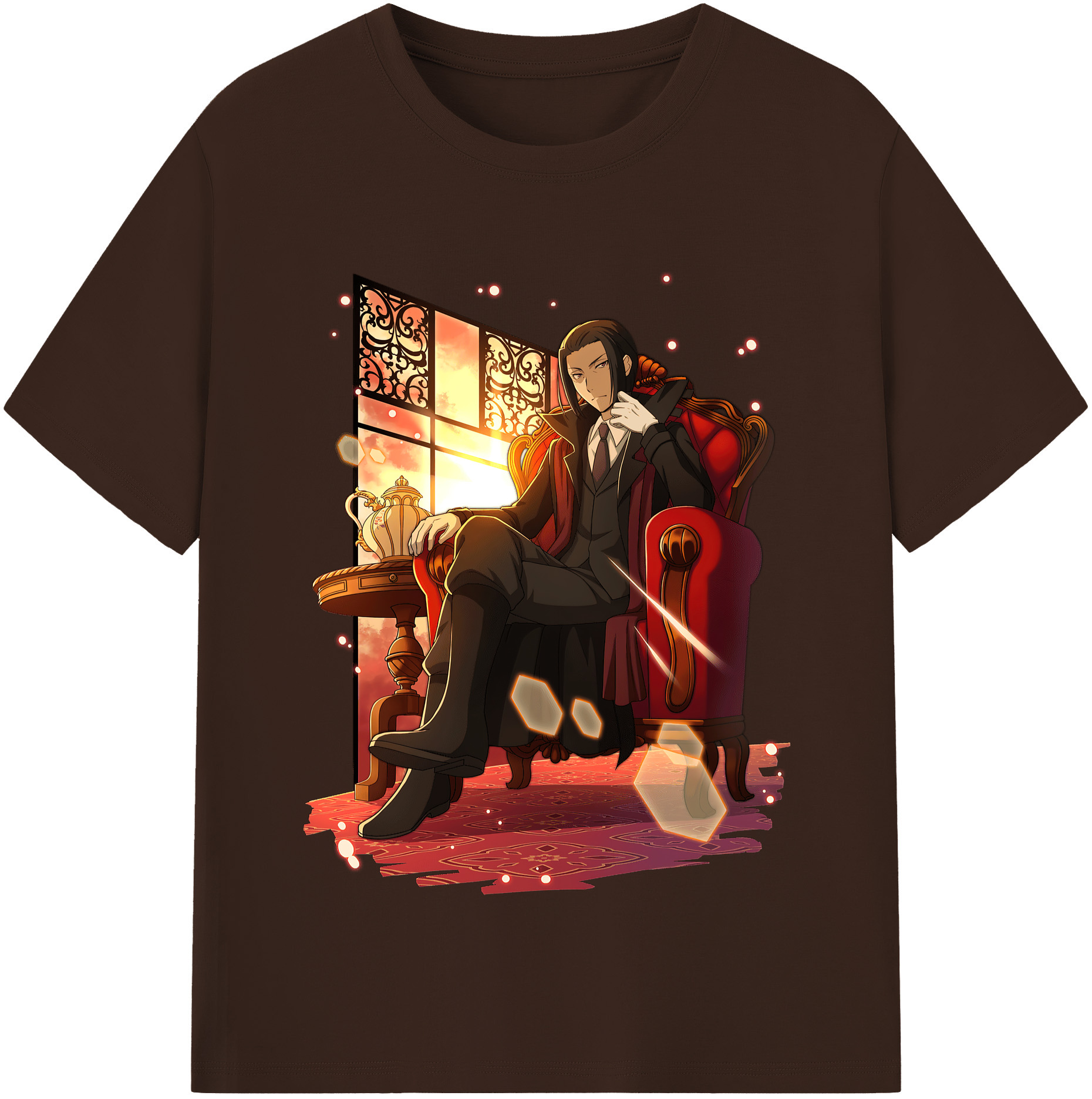 （画像用） 文豪ストレイドッグス Bungo Stray Dogs 綿100％半袖Tシャツ（フロントプリント）