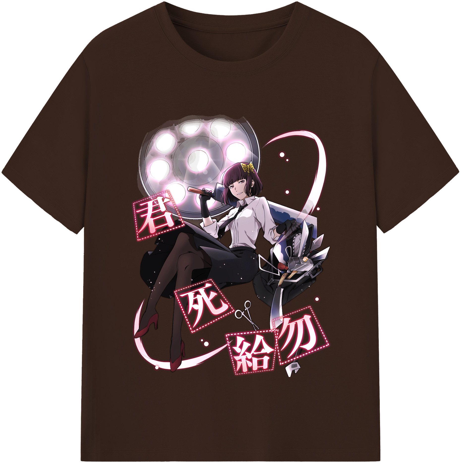 （画像用） 文豪ストレイドッグス Bungo Stray Dogs 綿100％半袖Tシャツ（フロントプリント）