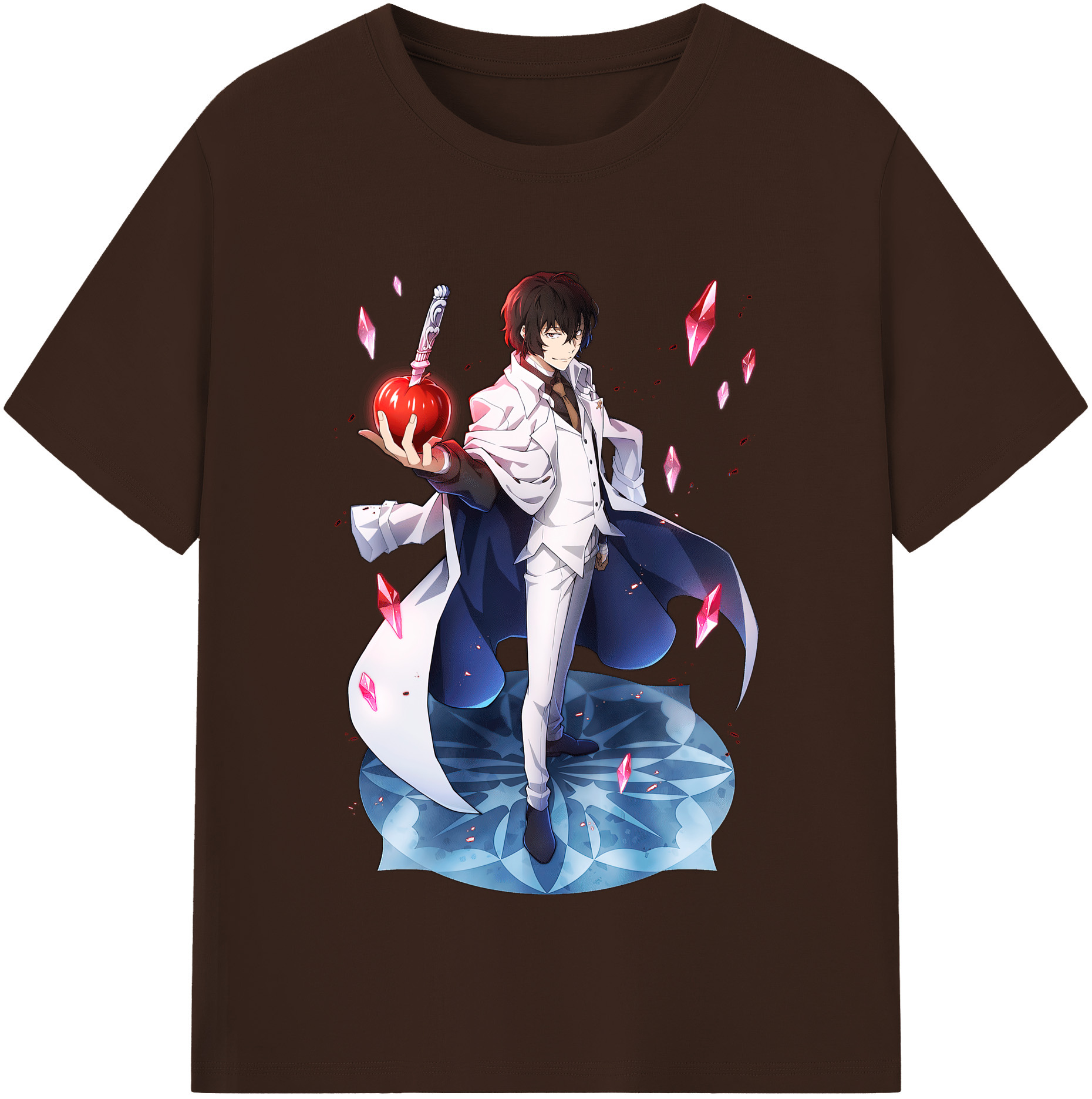 （画像用） 文豪ストレイドッグス Bungo Stray Dogs 綿100％半袖Tシャツ（フロントプリント）
