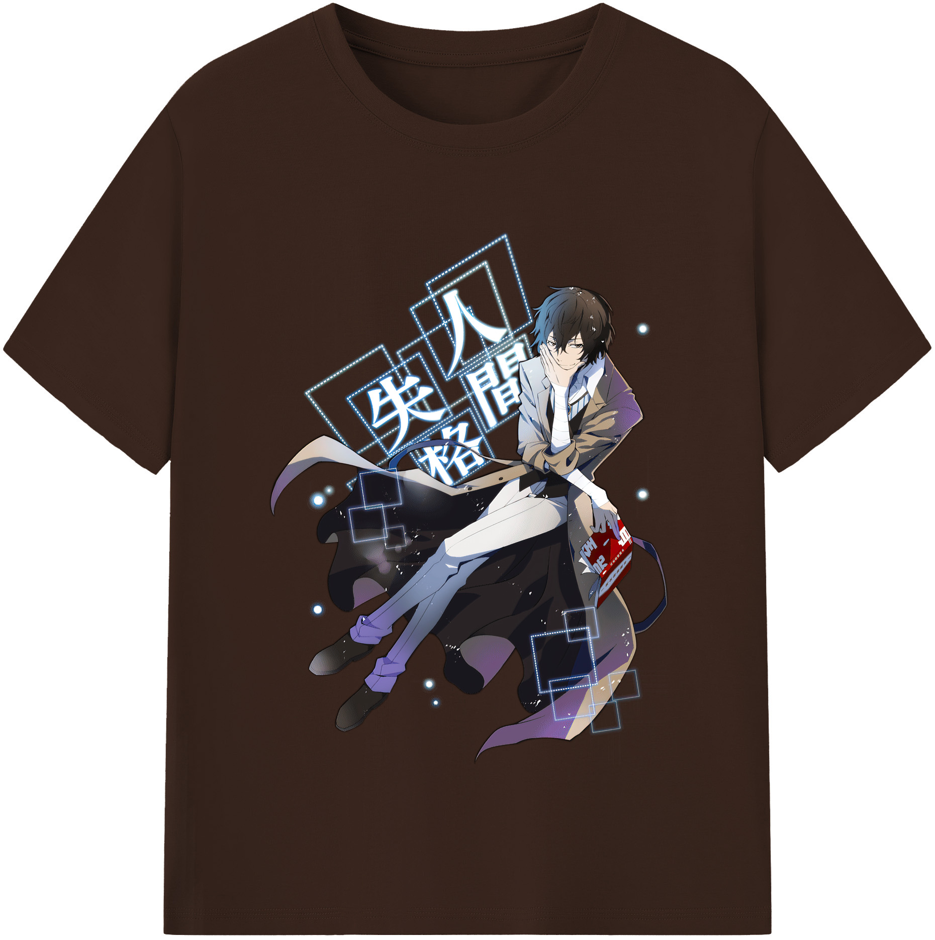 （画像用） 文豪ストレイドッグス Bungo Stray Dogs 綿100％半袖Tシャツ（フロントプリント）