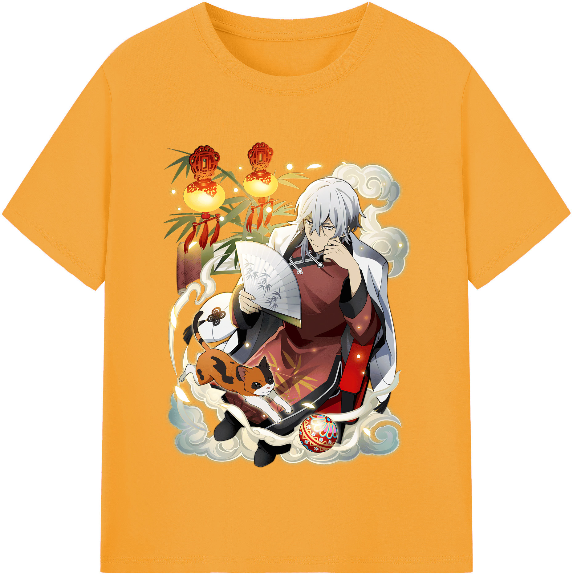 （画像用） 文豪ストレイドッグス Bungo Stray Dogs 綿100％半袖Tシャツ（フロントプリント）