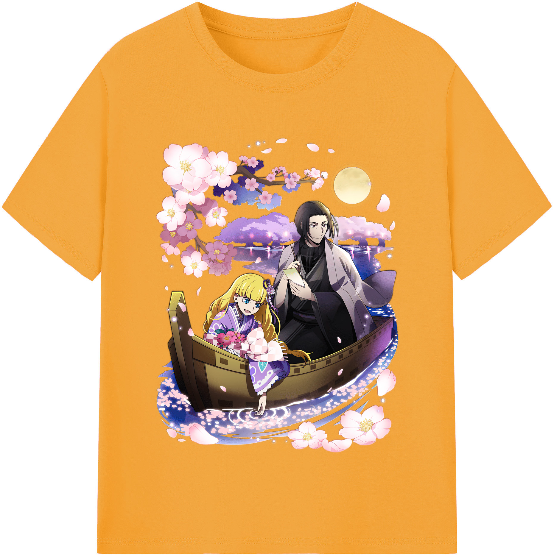 （画像用） 文豪ストレイドッグス Bungo Stray Dogs 綿100％半袖Tシャツ（フロントプリント）