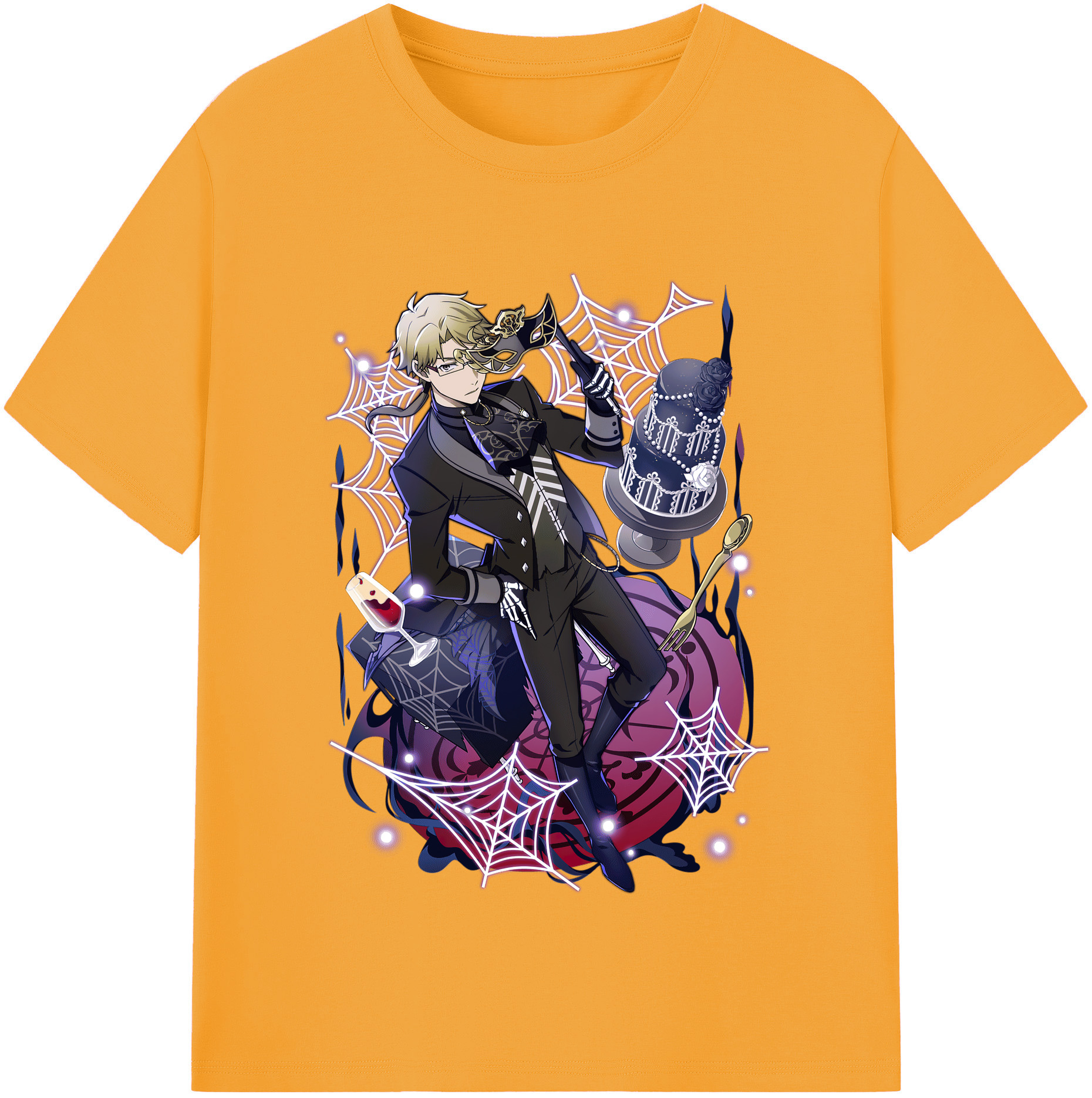 （画像用） 文豪ストレイドッグス Bungo Stray Dogs 綿100％半袖Tシャツ（フロントプリント）