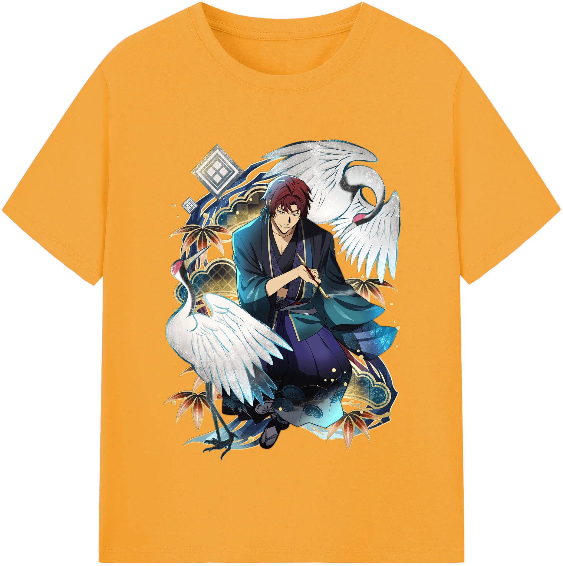 （画像用） 文豪ストレイドッグス Bungo Stray Dogs 綿100％半袖Tシャツ（フロントプリント）