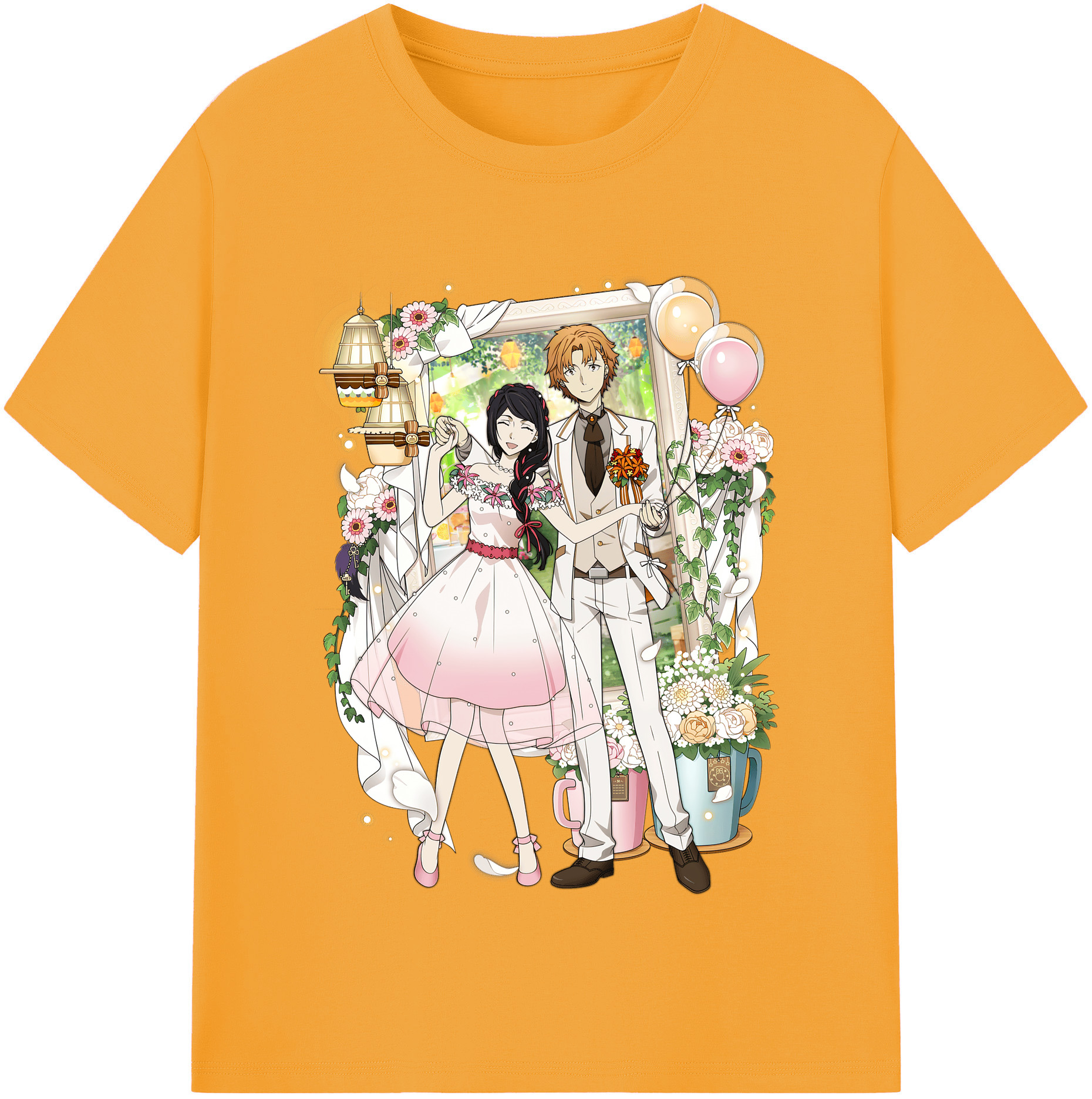 （画像用） 文豪ストレイドッグス Bungo Stray Dogs 綿100％半袖Tシャツ（フロントプリント）