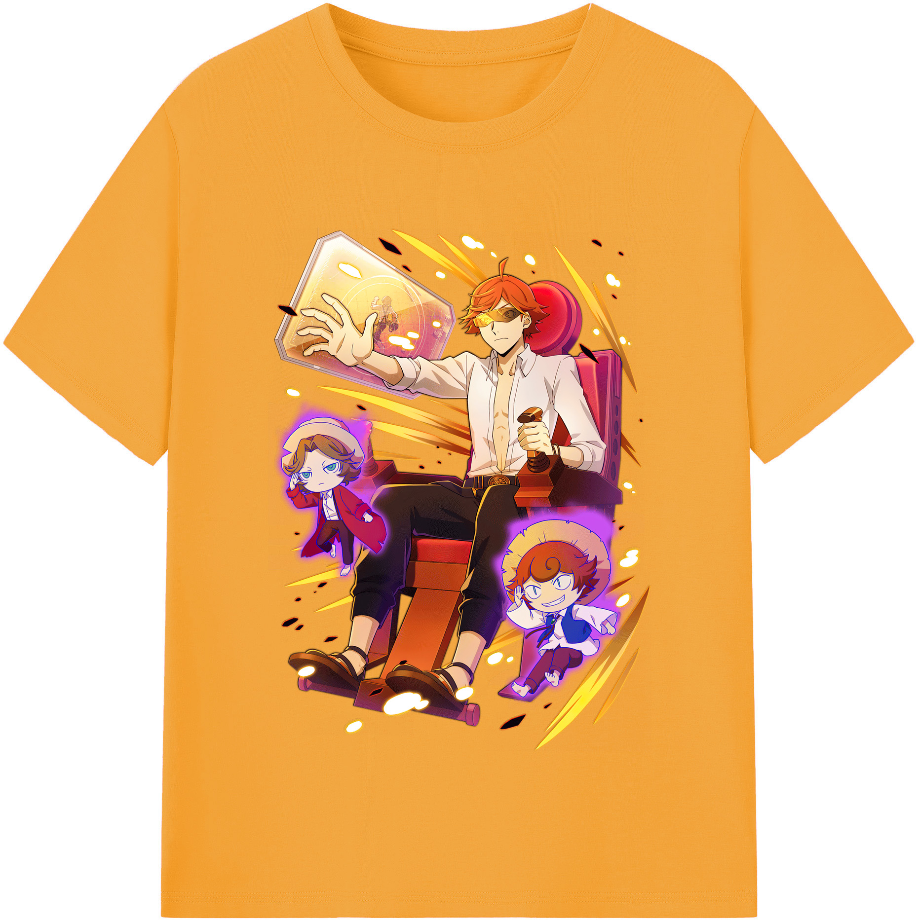（画像用） 文豪ストレイドッグス Bungo Stray Dogs 綿100％半袖Tシャツ（フロントプリント）