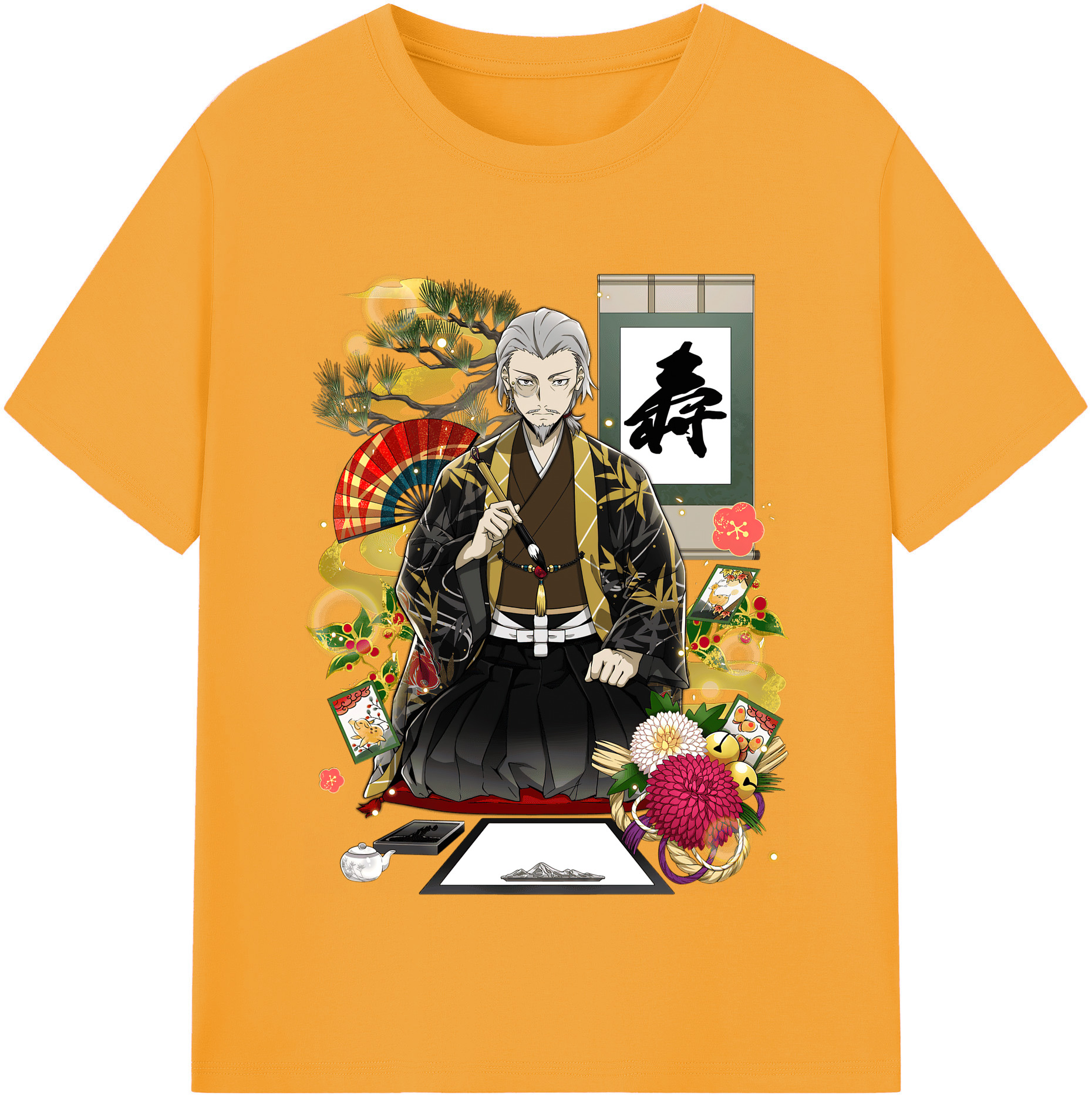 （画像用） 文豪ストレイドッグス Bungo Stray Dogs 綿100％半袖Tシャツ（フロントプリント）