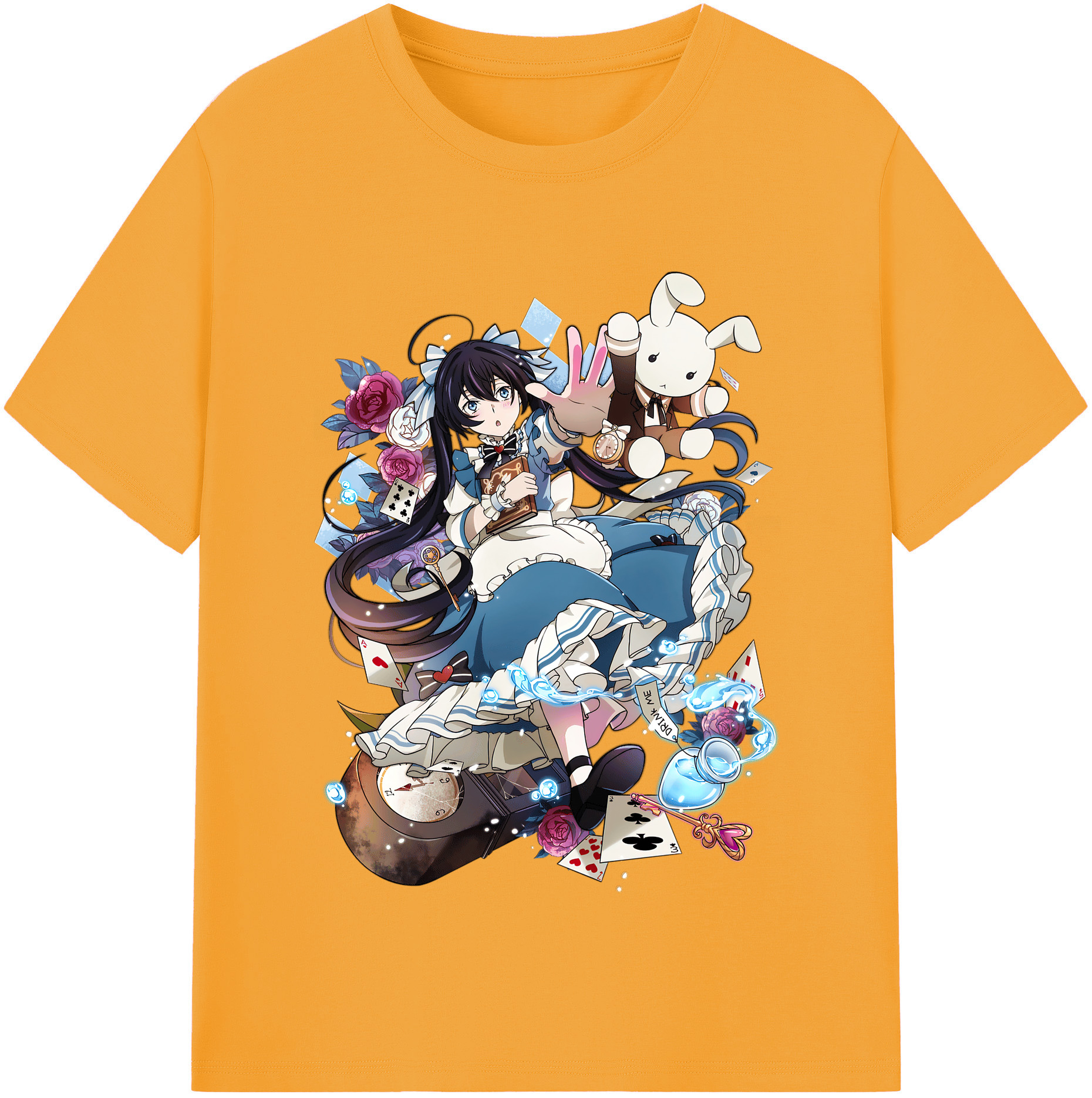 （画像用） 文豪ストレイドッグス Bungo Stray Dogs 綿100％半袖Tシャツ（フロントプリント）