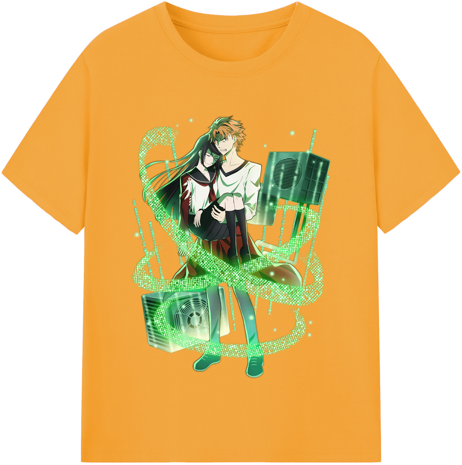 （画像用） 文豪ストレイドッグス Bungo Stray Dogs 綿100％半袖Tシャツ（フロントプリント）