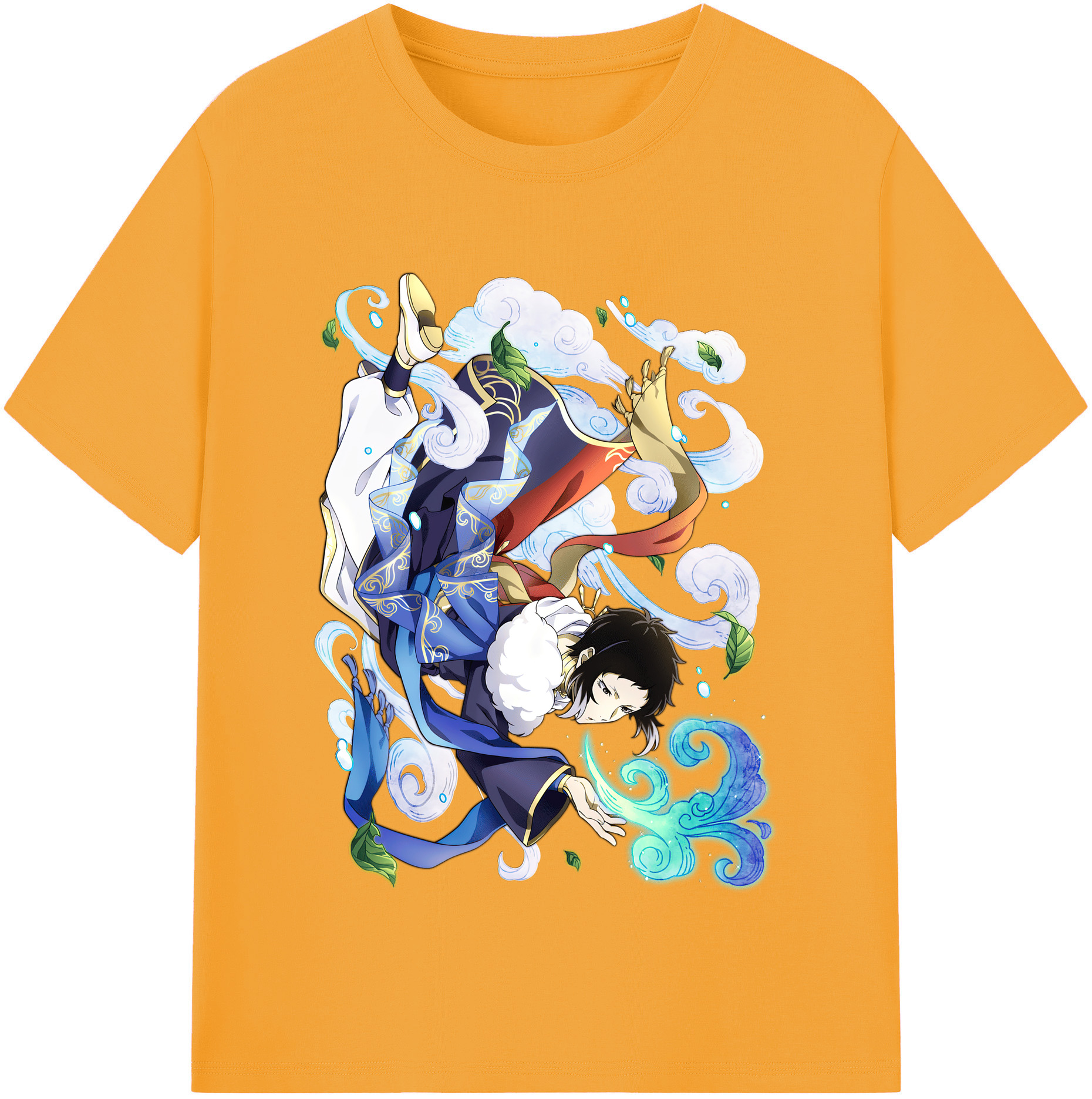 （画像用） 文豪ストレイドッグス Bungo Stray Dogs 綿100％半袖Tシャツ（フロントプリント）