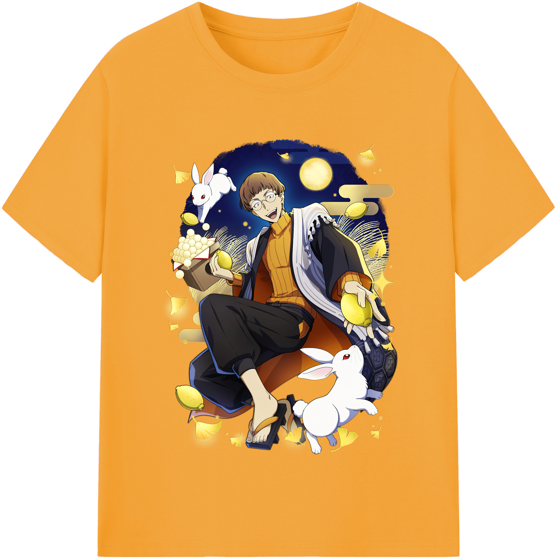 （画像用） 文豪ストレイドッグス Bungo Stray Dogs 綿100％半袖Tシャツ（フロントプリント）