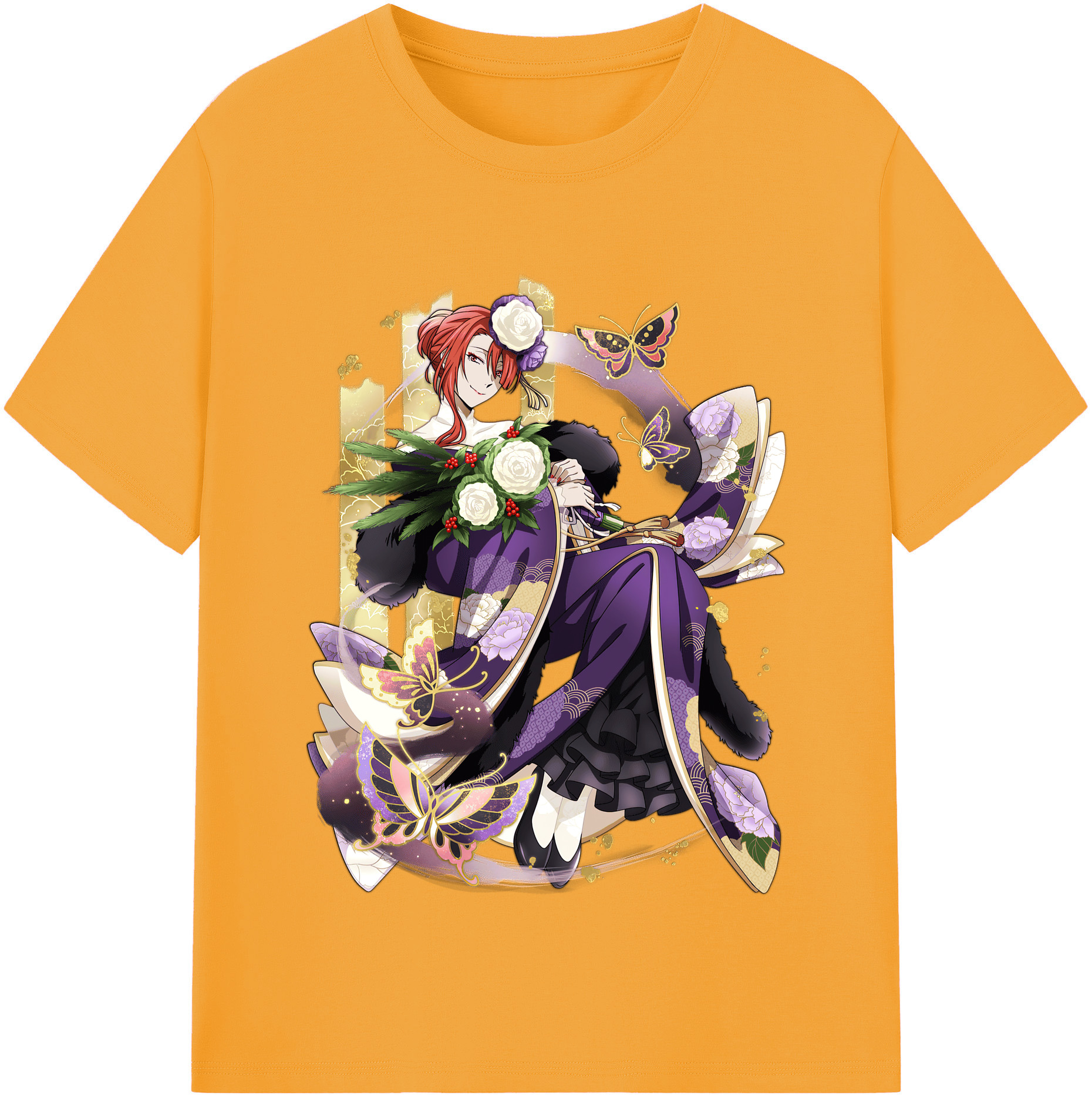 （画像用） 文豪ストレイドッグス Bungo Stray Dogs 綿100％半袖Tシャツ（フロントプリント）