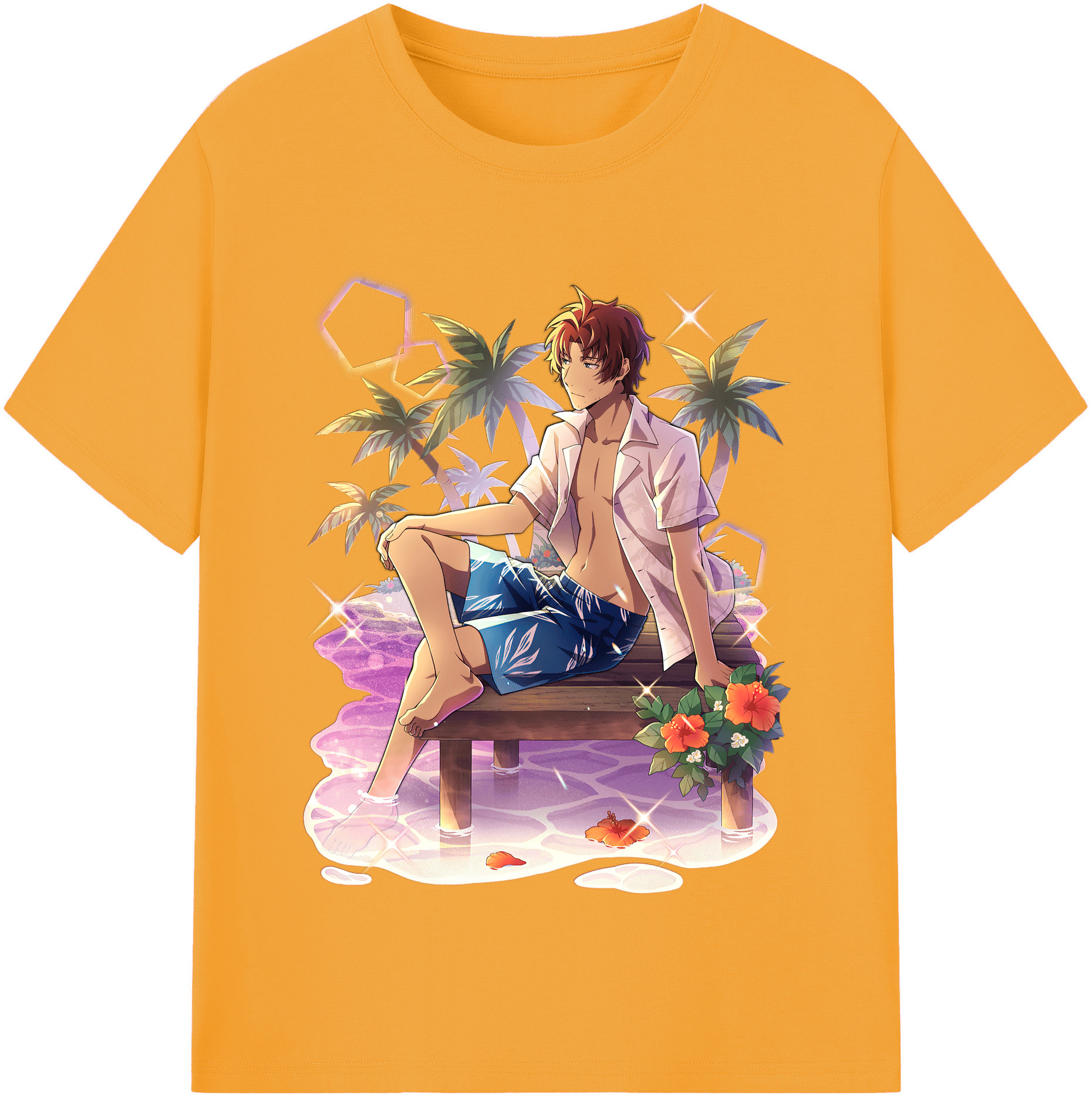 （画像用） 文豪ストレイドッグス Bungo Stray Dogs 綿100％半袖Tシャツ（フロントプリント）
