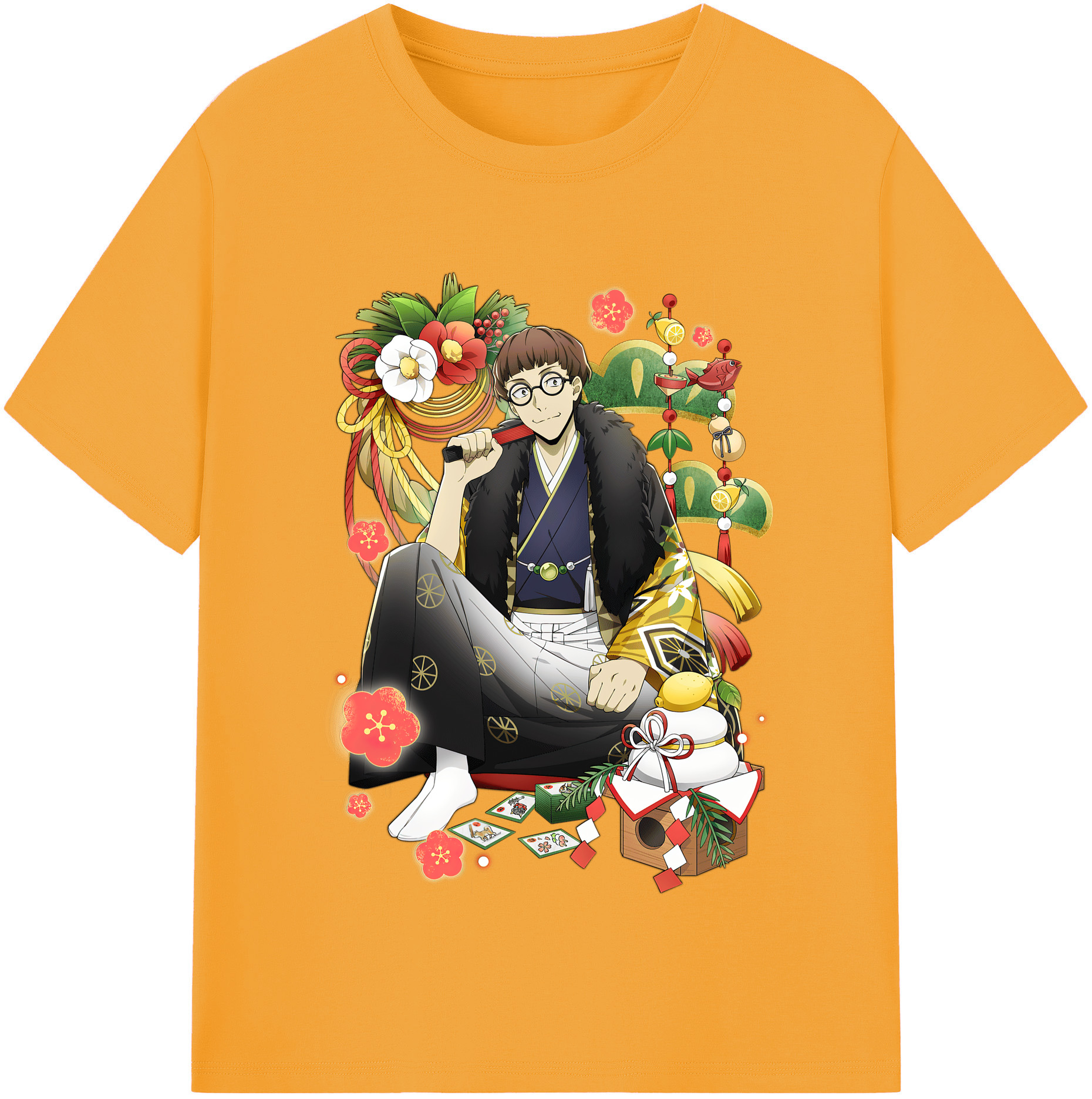 （画像用） 文豪ストレイドッグス Bungo Stray Dogs 綿100％半袖Tシャツ（フロントプリント）
