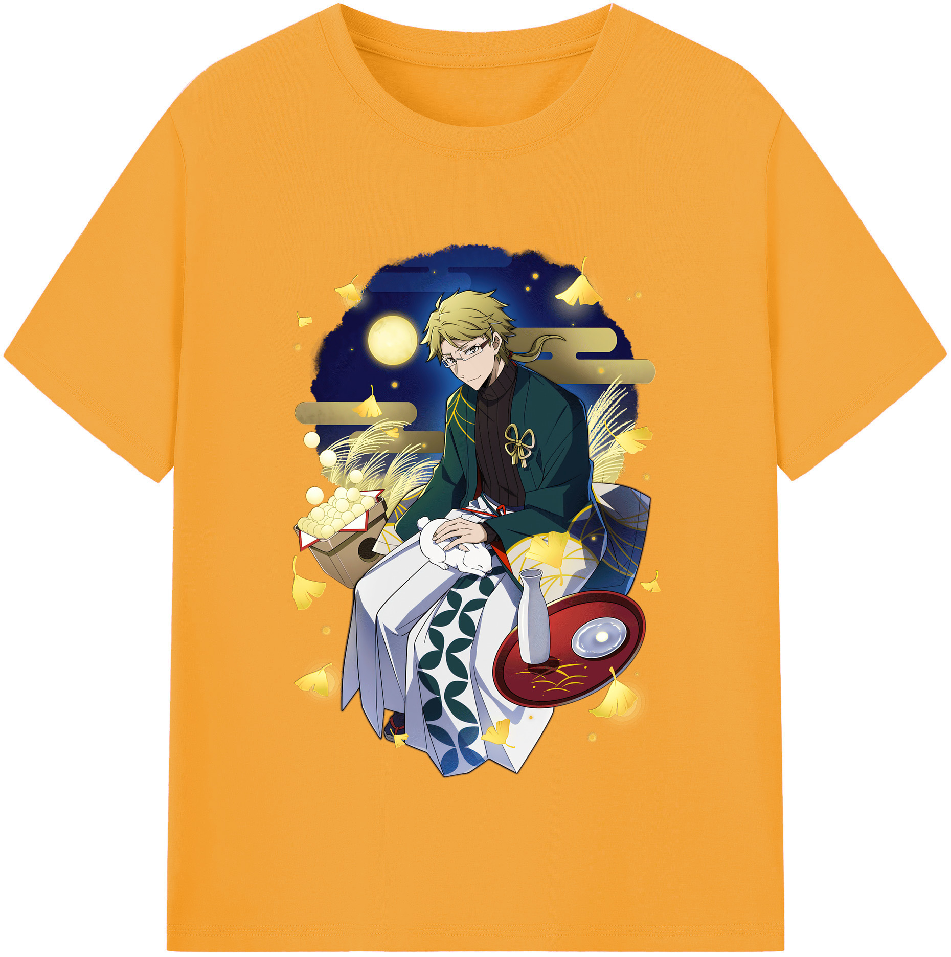 （画像用） 文豪ストレイドッグス Bungo Stray Dogs 綿100％半袖Tシャツ（フロントプリント）
