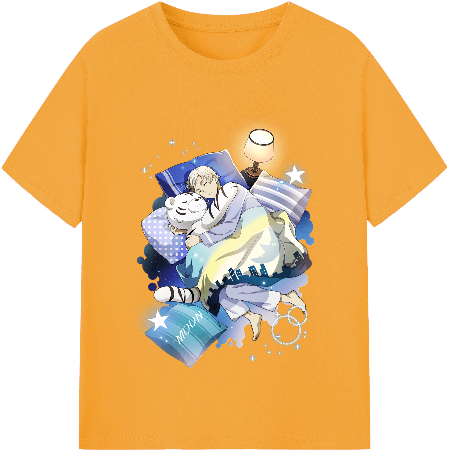 （画像用） 文豪ストレイドッグス Bungo Stray Dogs 綿100％半袖Tシャツ（フロントプリント）
