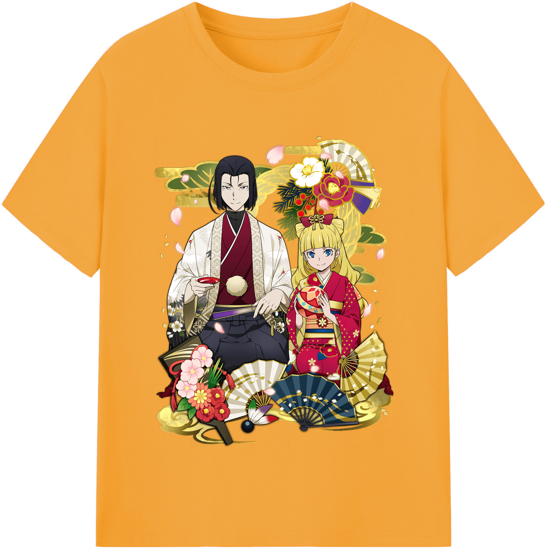 （画像用） 文豪ストレイドッグス Bungo Stray Dogs 綿100％半袖Tシャツ（フロントプリント）