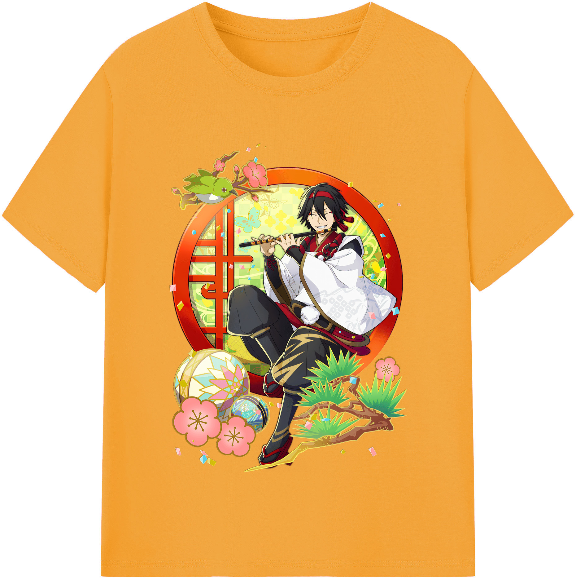 （画像用） 文豪ストレイドッグス Bungo Stray Dogs 綿100％半袖Tシャツ（フロントプリント）