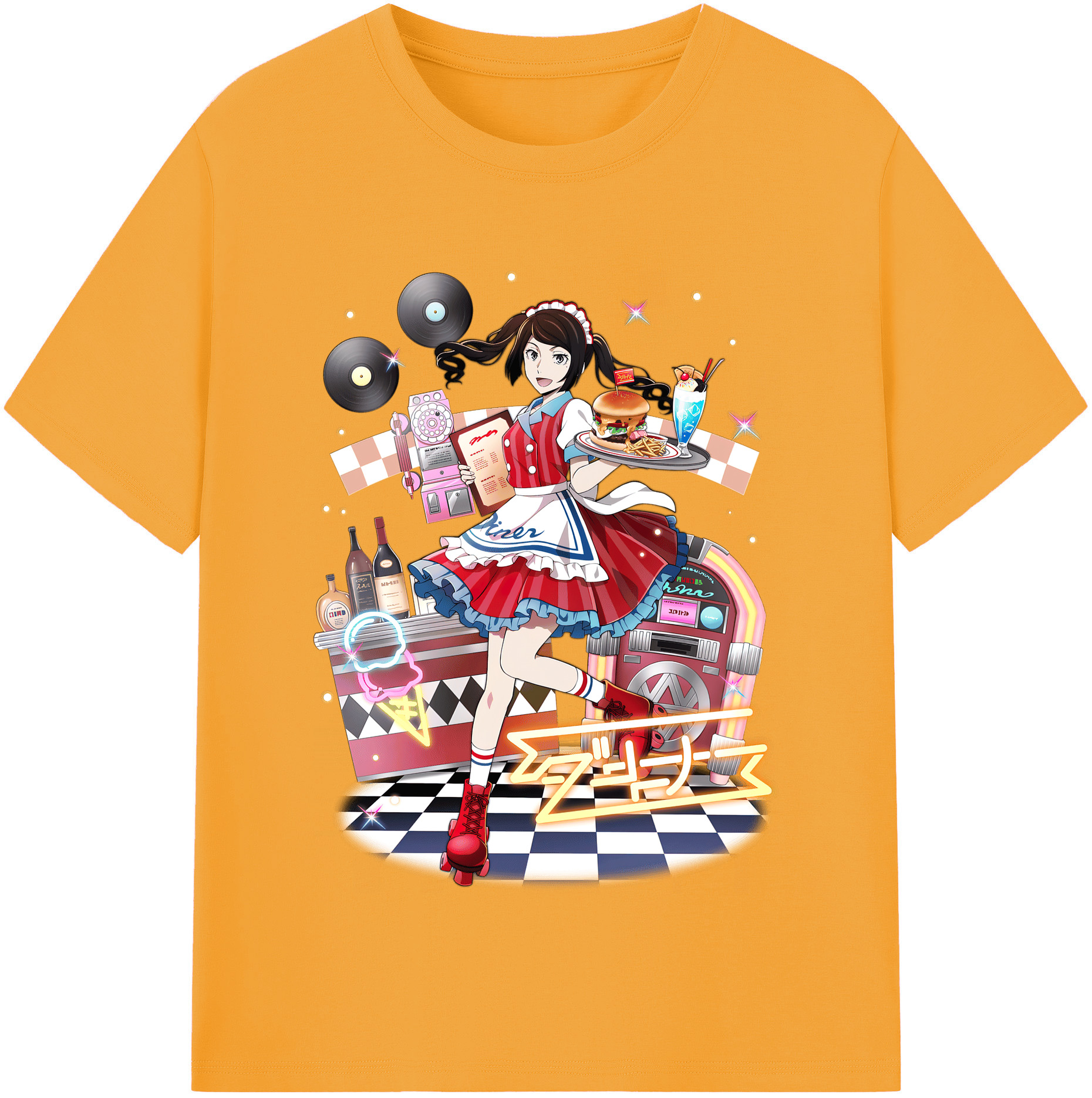 （画像用） 文豪ストレイドッグス Bungo Stray Dogs 綿100％半袖Tシャツ（フロントプリント）
