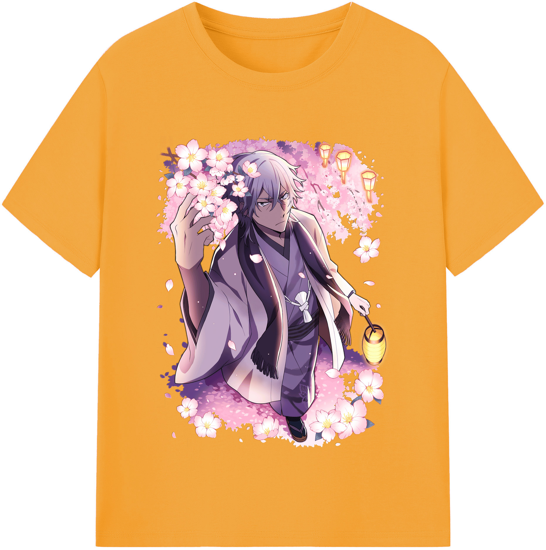（画像用） 文豪ストレイドッグス Bungo Stray Dogs 綿100％半袖Tシャツ（フロントプリント）