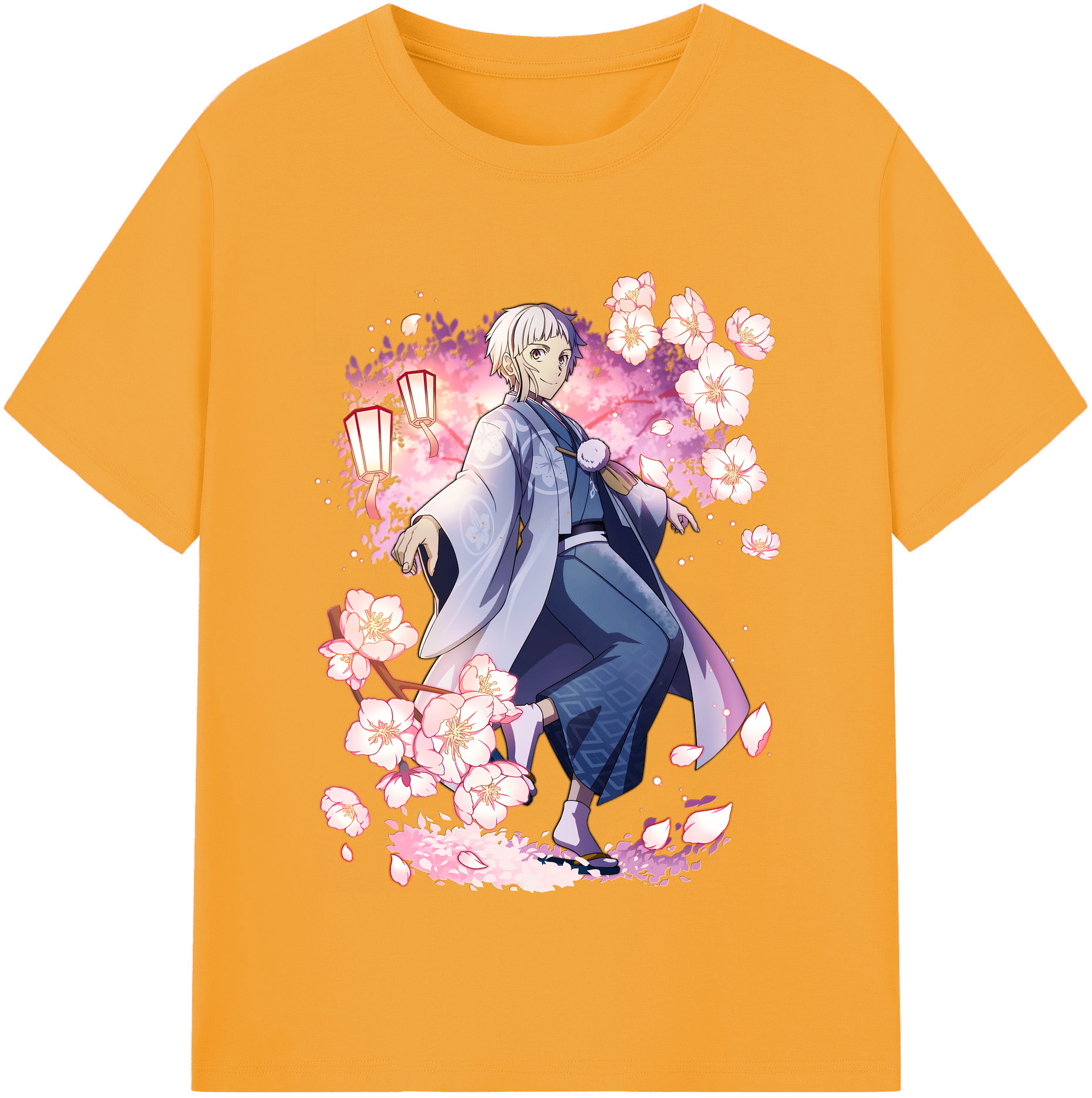 （画像用） 文豪ストレイドッグス Bungo Stray Dogs 綿100％半袖Tシャツ（フロントプリント）