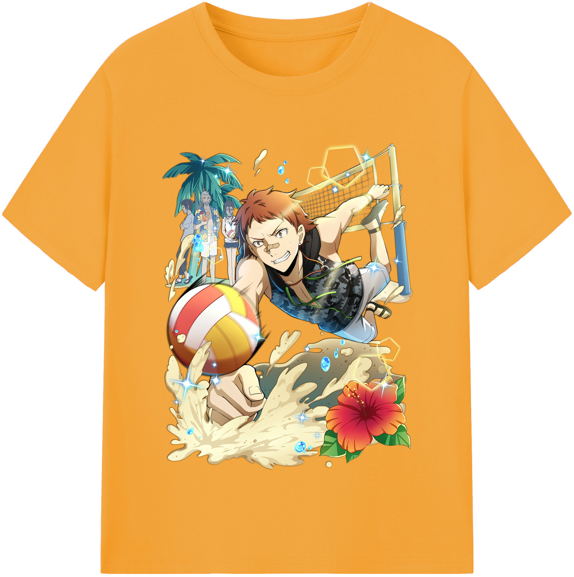（画像用） 文豪ストレイドッグス Bungo Stray Dogs 綿100％半袖Tシャツ（フロントプリント）