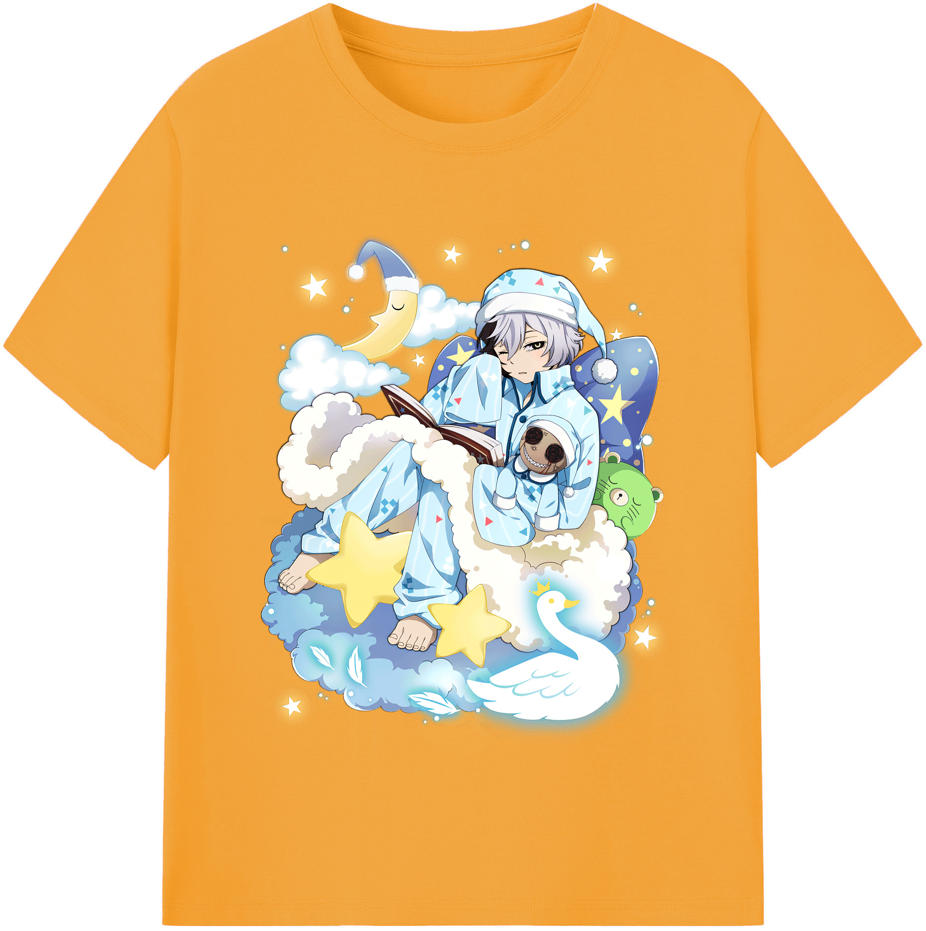 （画像用） 文豪ストレイドッグス Bungo Stray Dogs 綿100％半袖Tシャツ（フロントプリント）