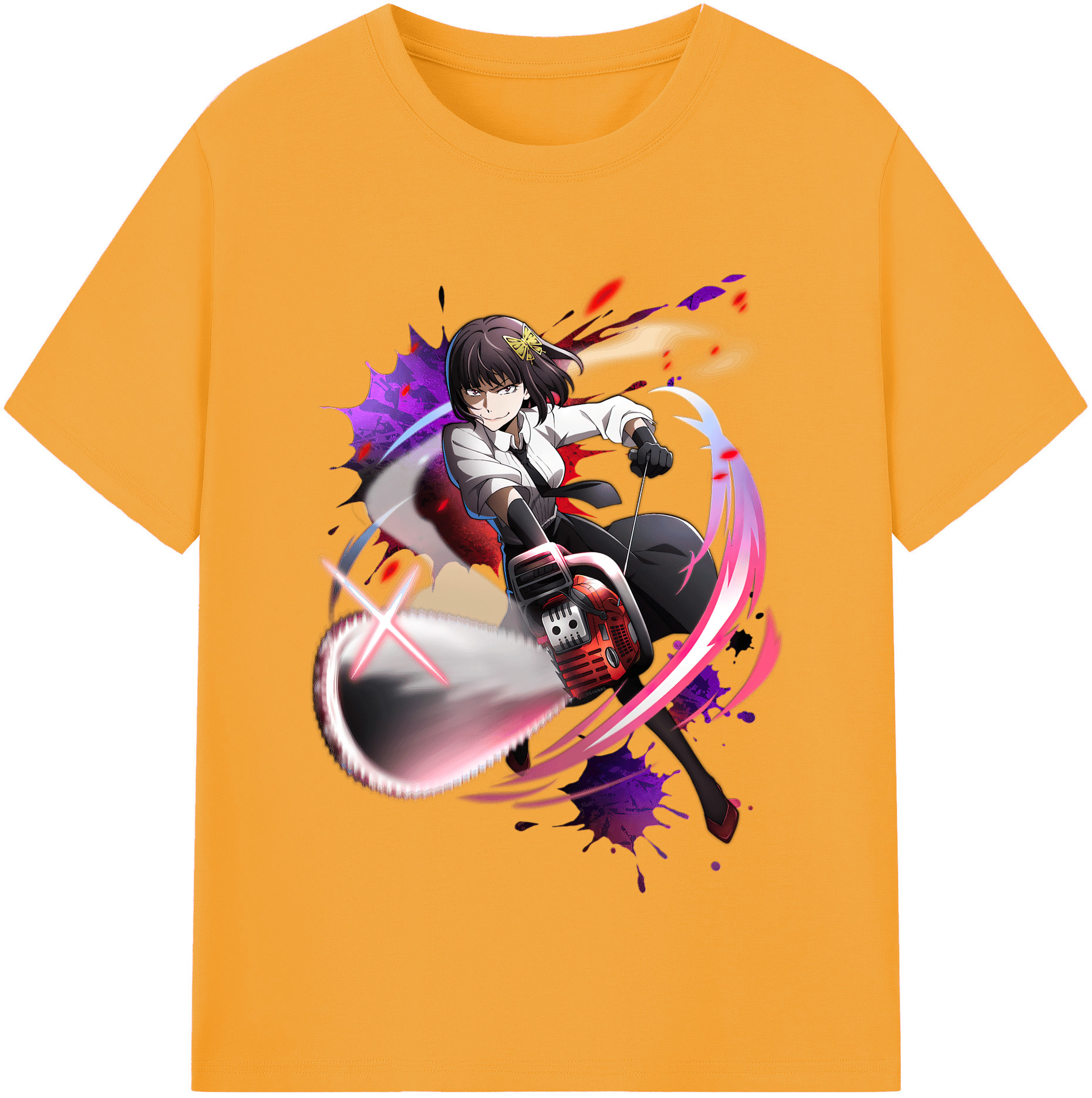 （画像用） 文豪ストレイドッグス Bungo Stray Dogs 綿100％半袖Tシャツ（フロントプリント）