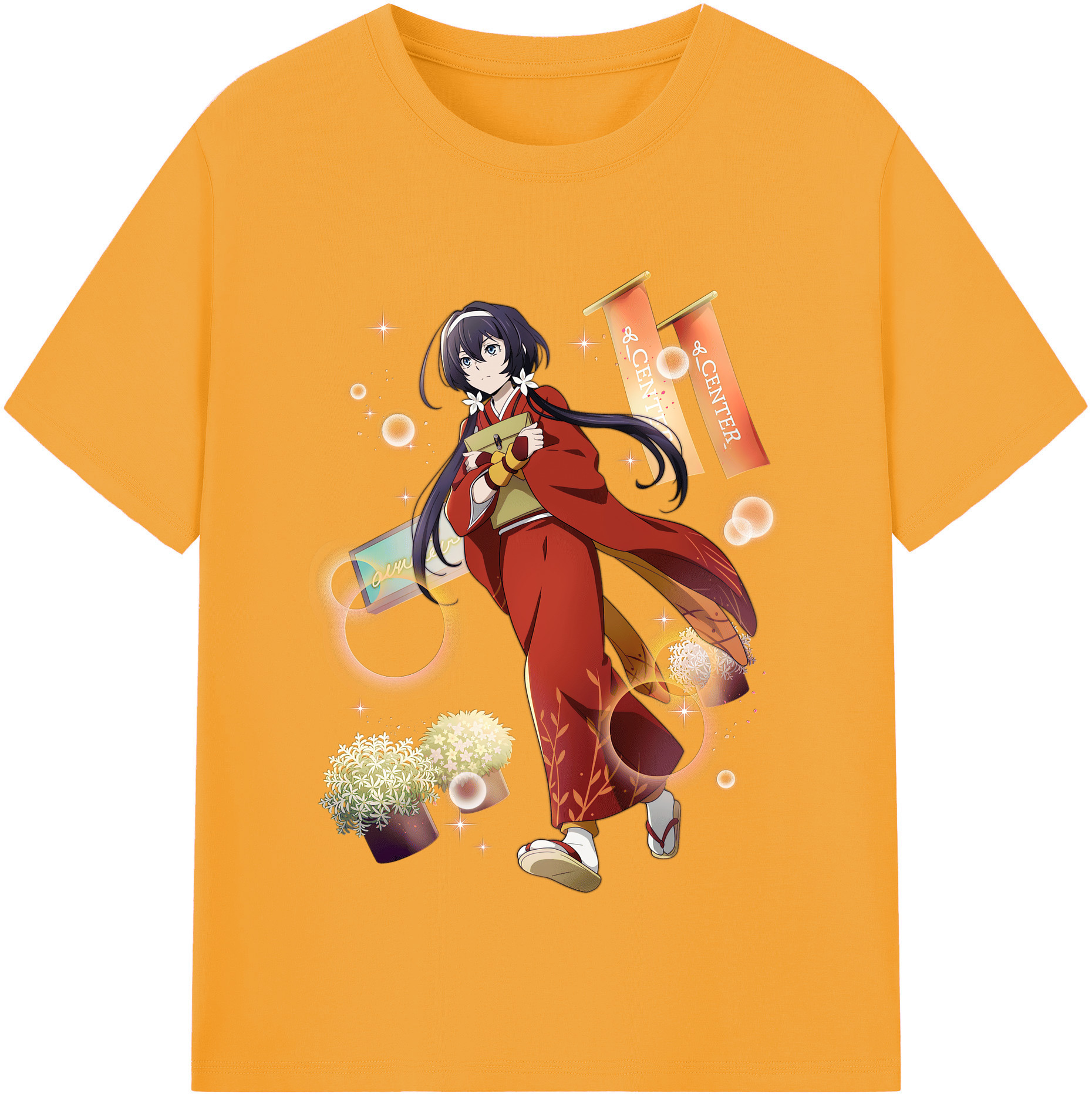 （画像用） 文豪ストレイドッグス Bungo Stray Dogs 綿100％半袖Tシャツ（フロントプリント）