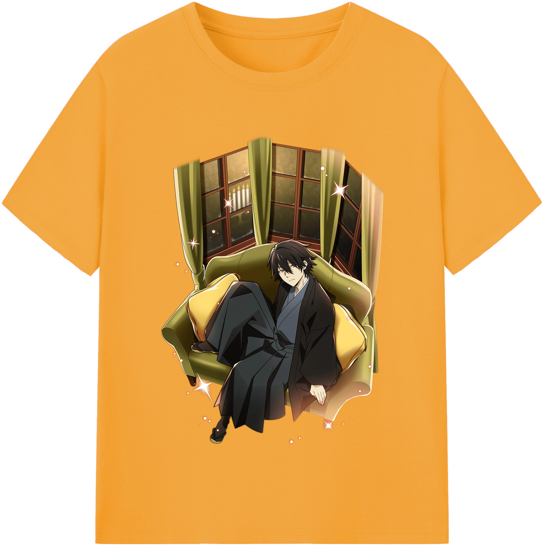 （画像用） 文豪ストレイドッグス Bungo Stray Dogs 綿100％半袖Tシャツ（フロントプリント）
