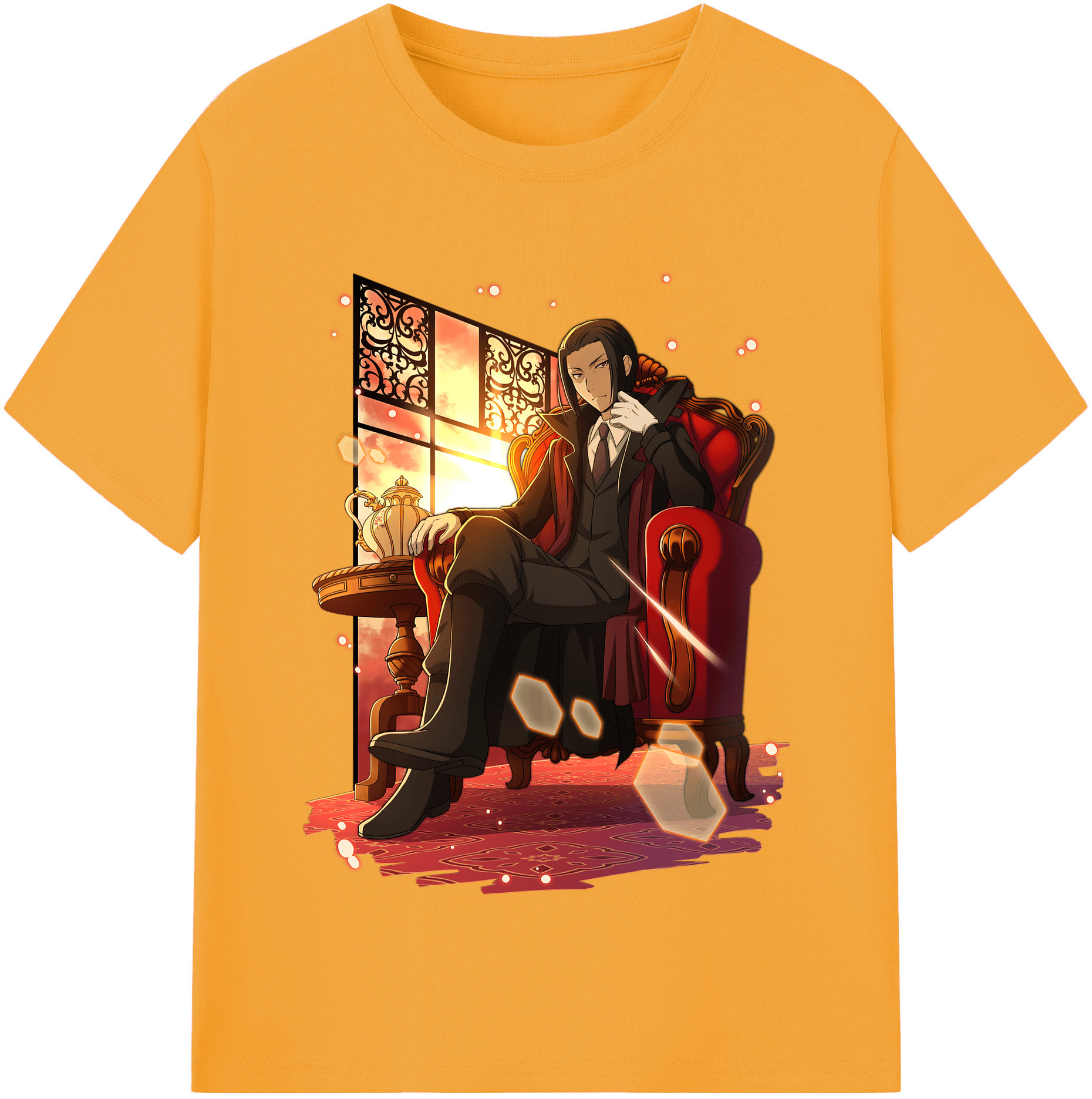 （画像用） 文豪ストレイドッグス Bungo Stray Dogs 綿100％半袖Tシャツ（フロントプリント）