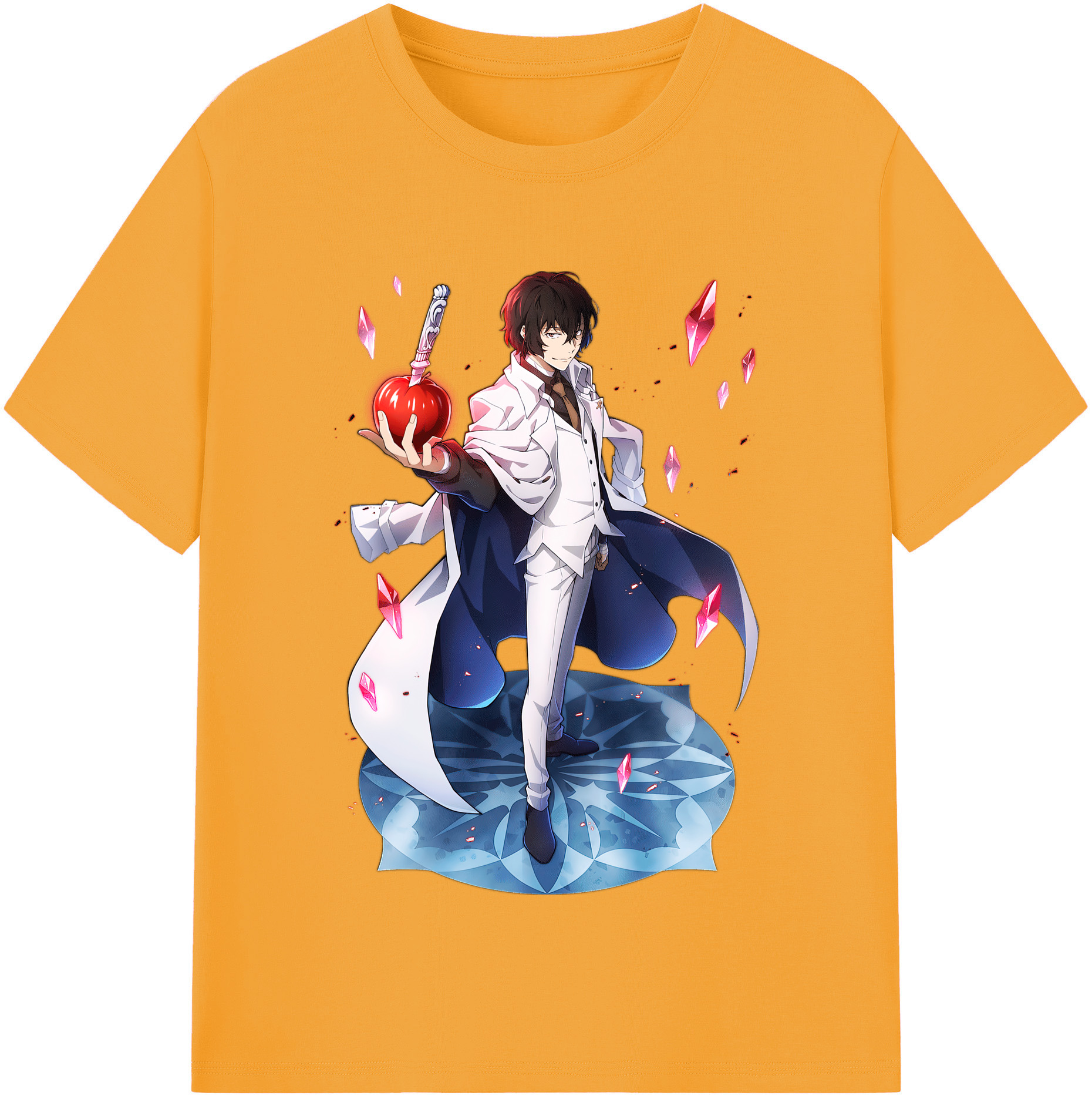 （画像用） 文豪ストレイドッグス Bungo Stray Dogs 綿100％半袖Tシャツ（フロントプリント）