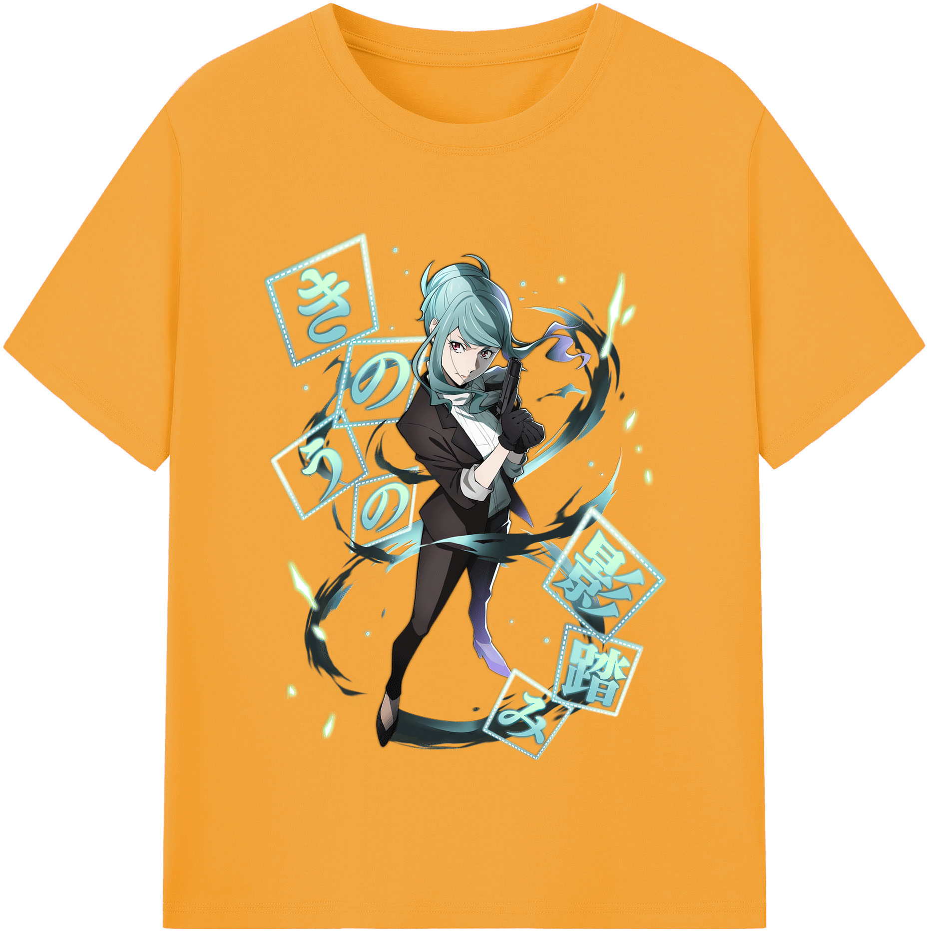 （画像用） 文豪ストレイドッグス Bungo Stray Dogs 綿100％半袖Tシャツ（フロントプリント）