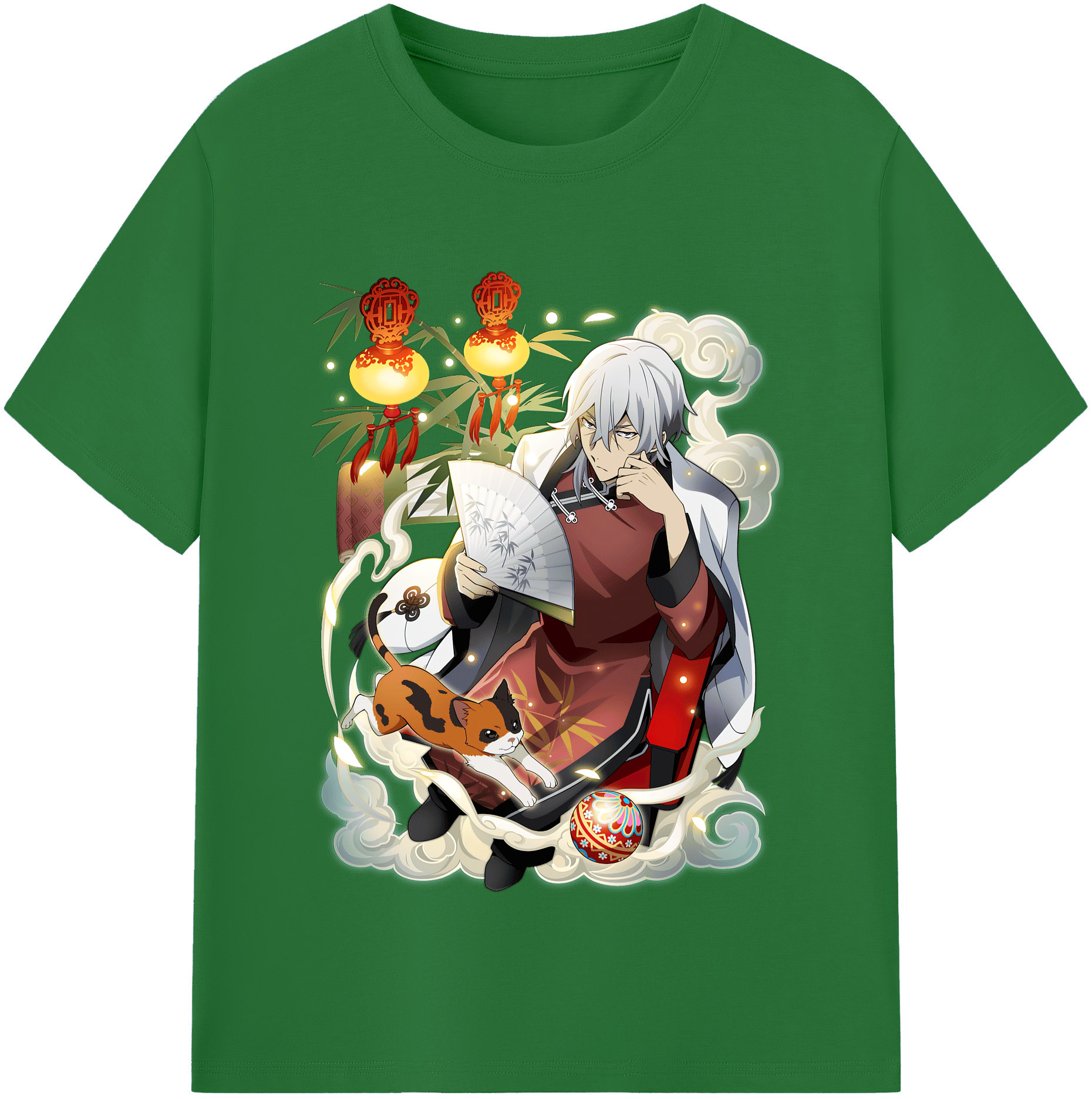 （画像用） 文豪ストレイドッグス Bungo Stray Dogs 綿100％半袖Tシャツ（フロントプリント）