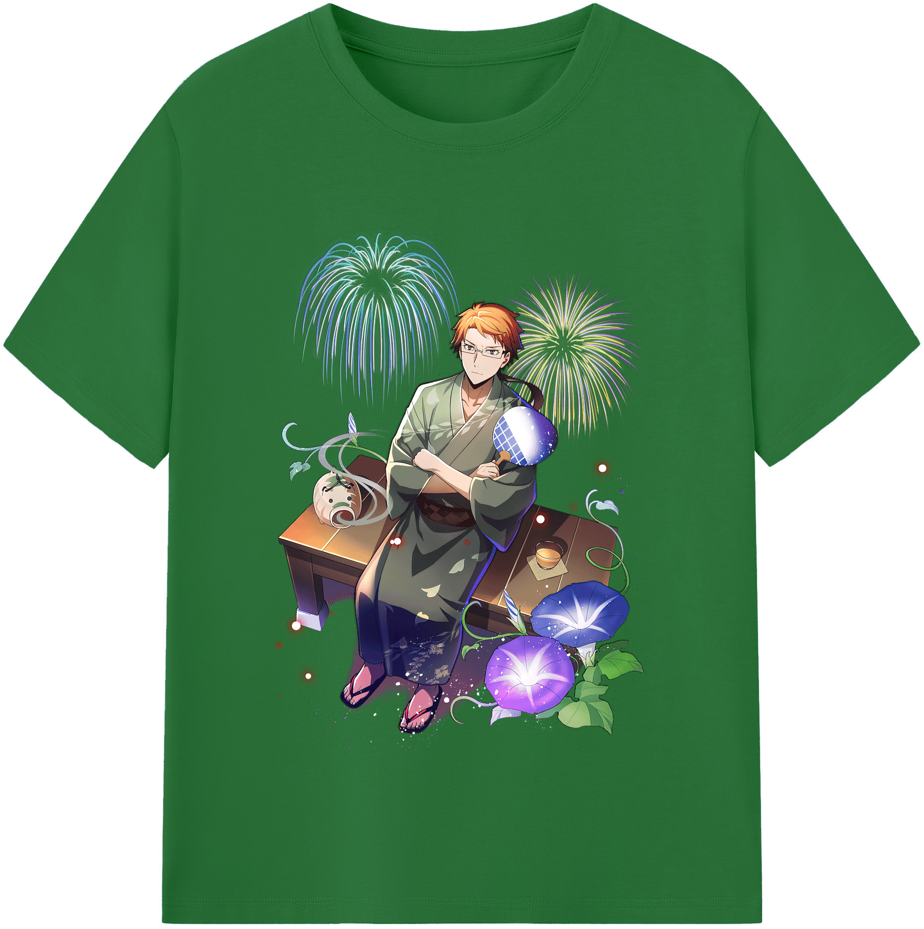 （画像用） 文豪ストレイドッグス Bungo Stray Dogs 綿100％半袖Tシャツ（フロントプリント）