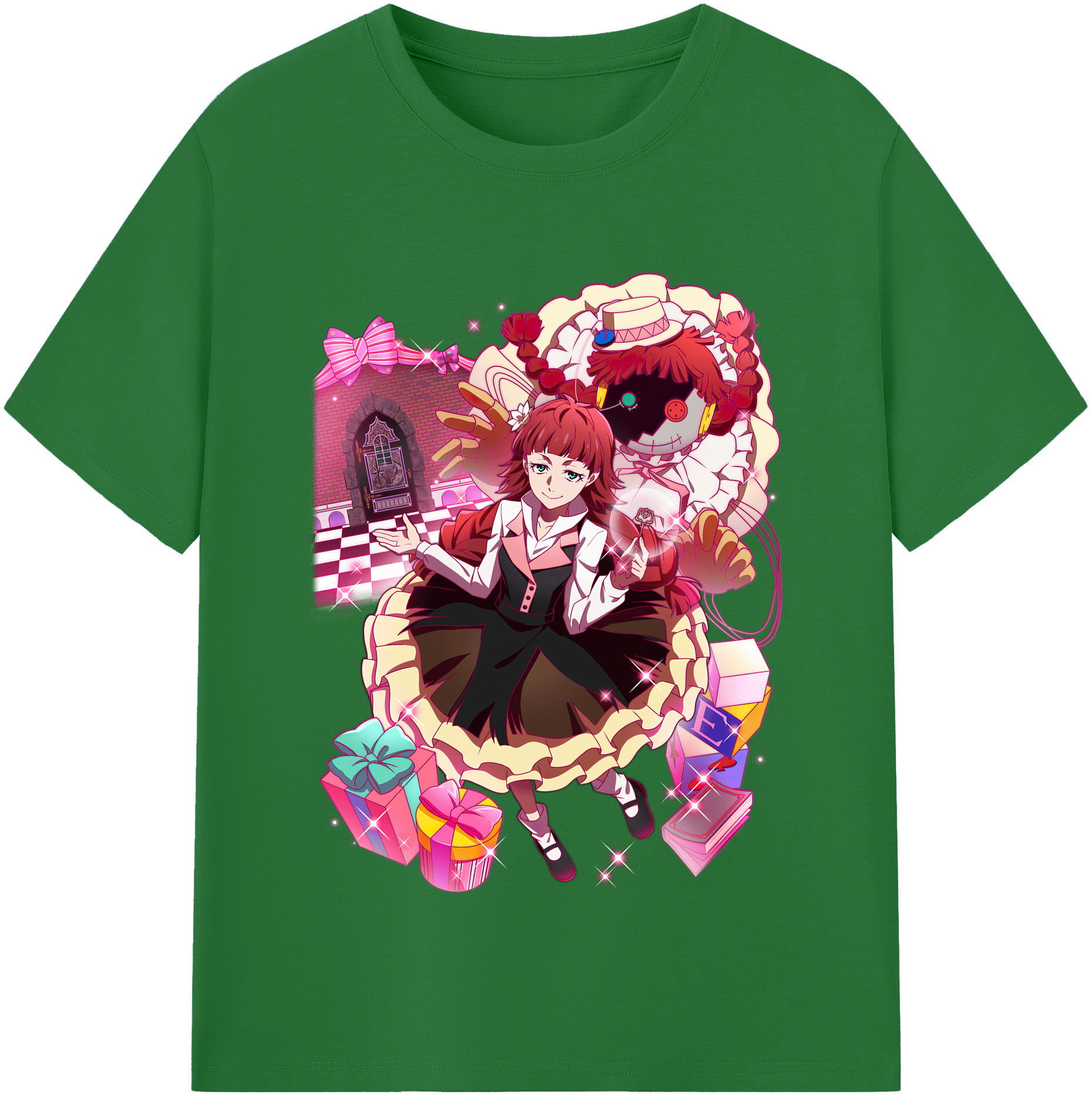 （画像用） 文豪ストレイドッグス Bungo Stray Dogs 綿100％半袖Tシャツ（フロントプリント）