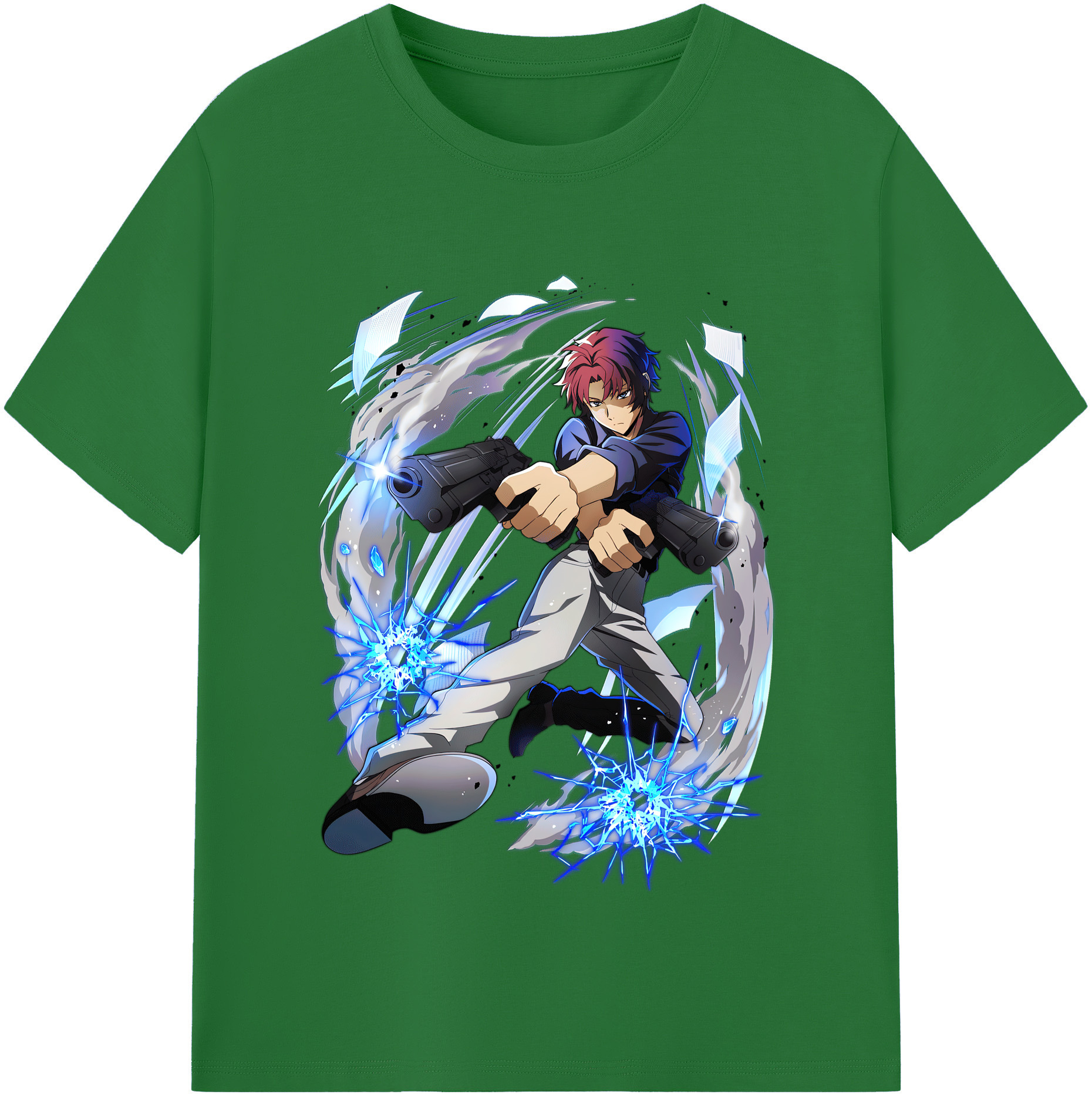 （画像用） 文豪ストレイドッグス Bungo Stray Dogs 綿100％半袖Tシャツ（フロントプリント）
