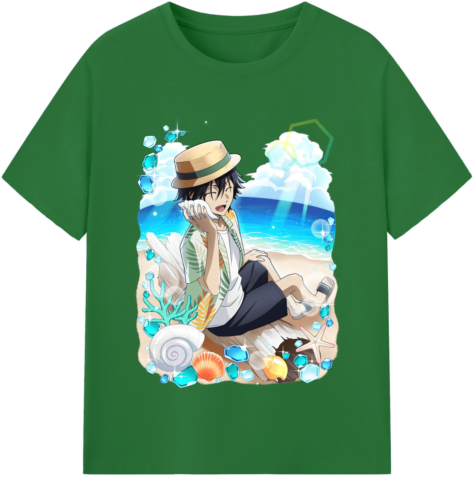 （画像用） 文豪ストレイドッグス Bungo Stray Dogs 綿100％半袖Tシャツ（フロントプリント）